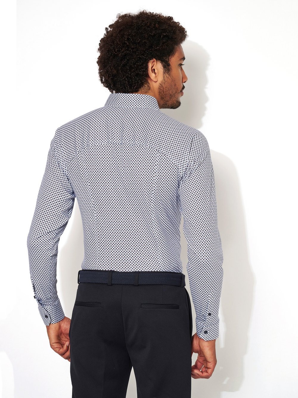 DESOTO Businesshemd »Casual Kent 1/1«, Mit Minimal Print