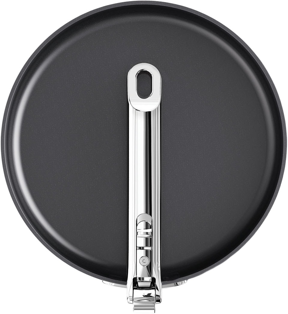 Joseph Joseph Bratpfanne »Space Steel 24 cm Edelstahl-Bratpfanne mit Antihaft und Klappgriff« Edelstahl 1 tlg.