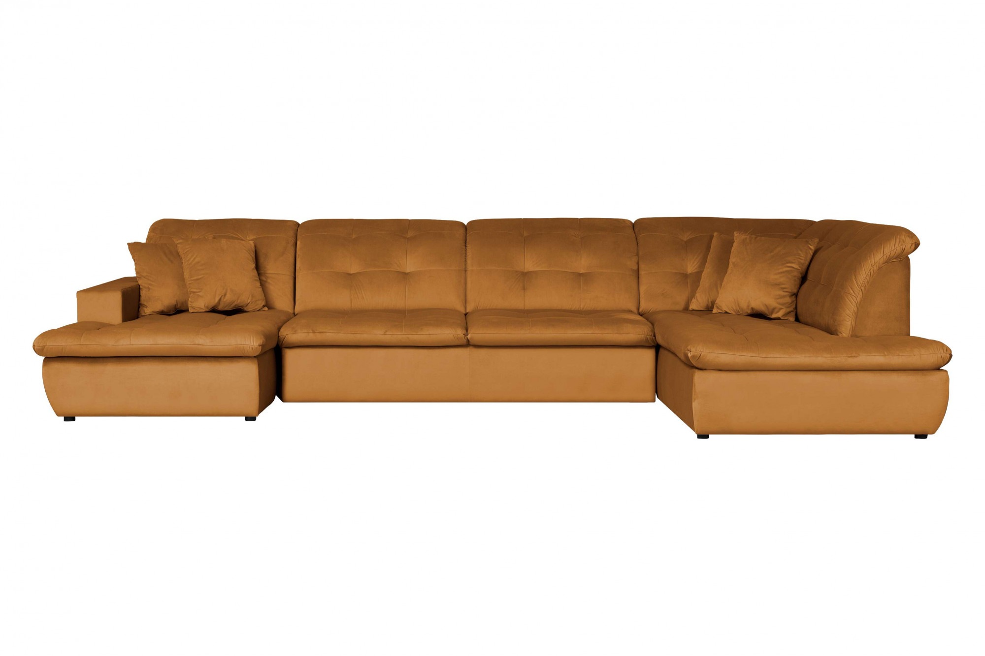 Home affaire Wohnlandschaft "BRISBANE NEU U-Form" mit feiner Steppung, Matt günstig online kaufen