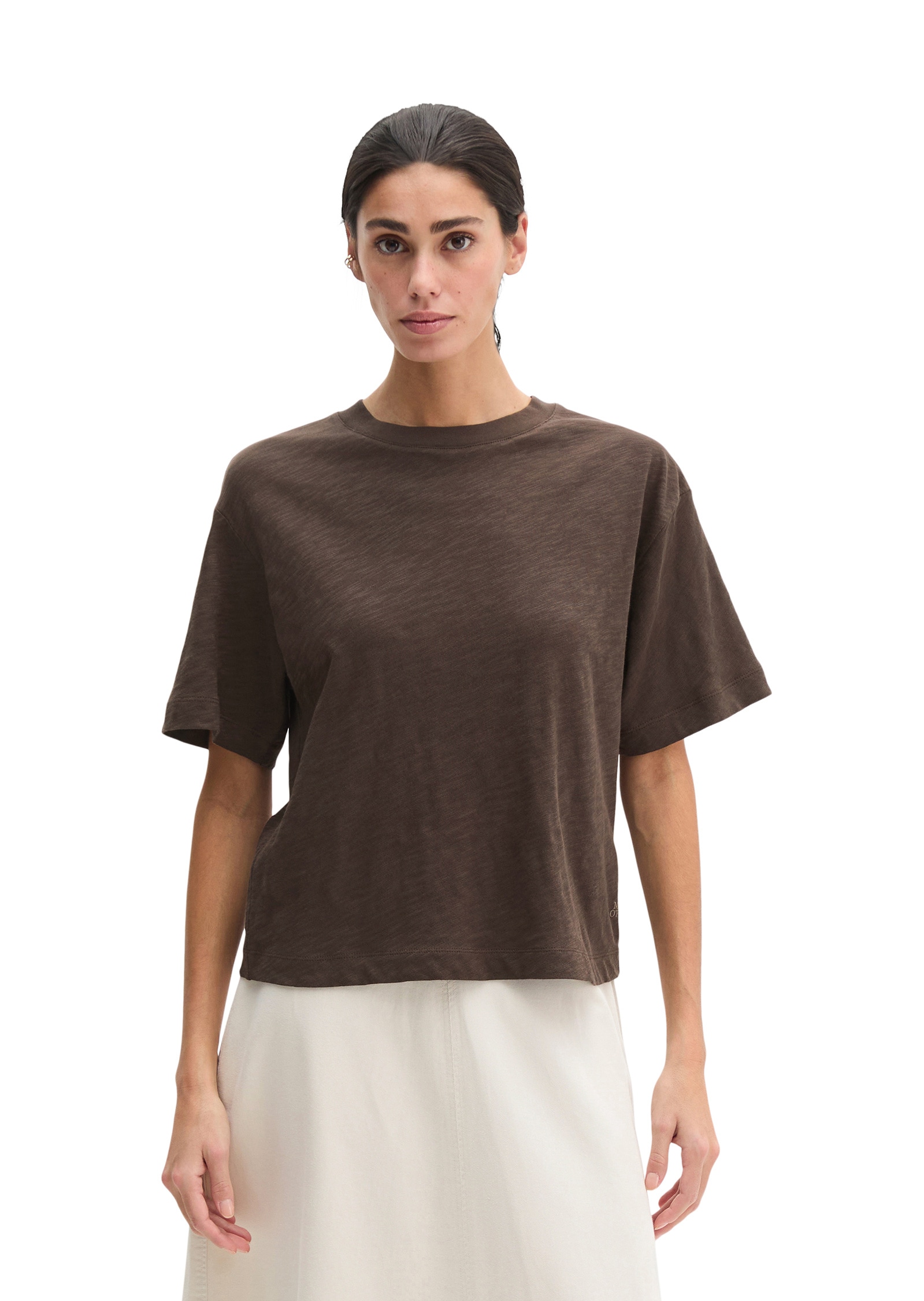 Marc OPolo T-Shirt "aus Slub-Jersey" günstig online kaufen