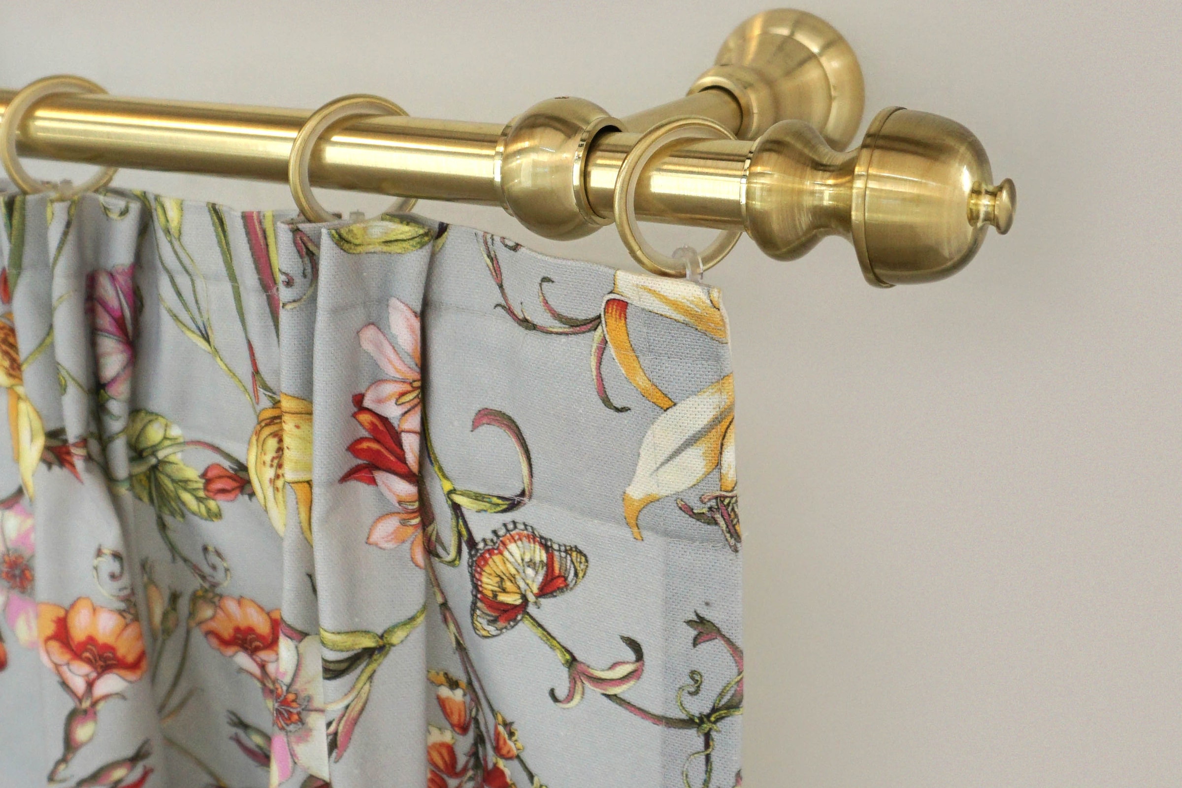 GARESA Gardinenstange "ANDREA" Ø 20 mm 1 läufig-läufig Wunschmaßlänge;Träge günstig online kaufen