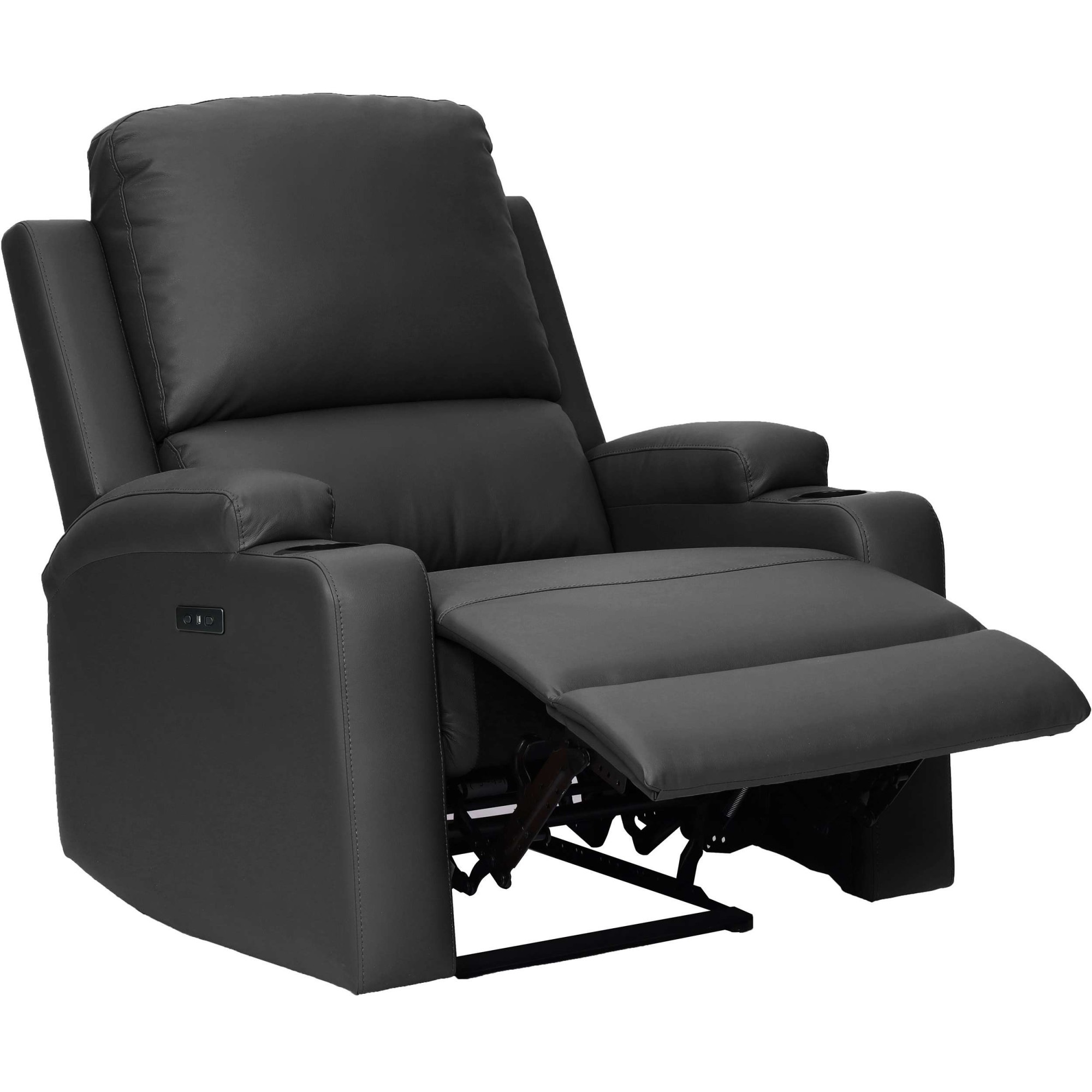 OTTO home Relaxsessel »NAPORI Lederoptik, Kinosessel, Multimedia-Sessel« TV-Sessel mit manueller u elektrischer Relaxfunktion u. Getränkehalter