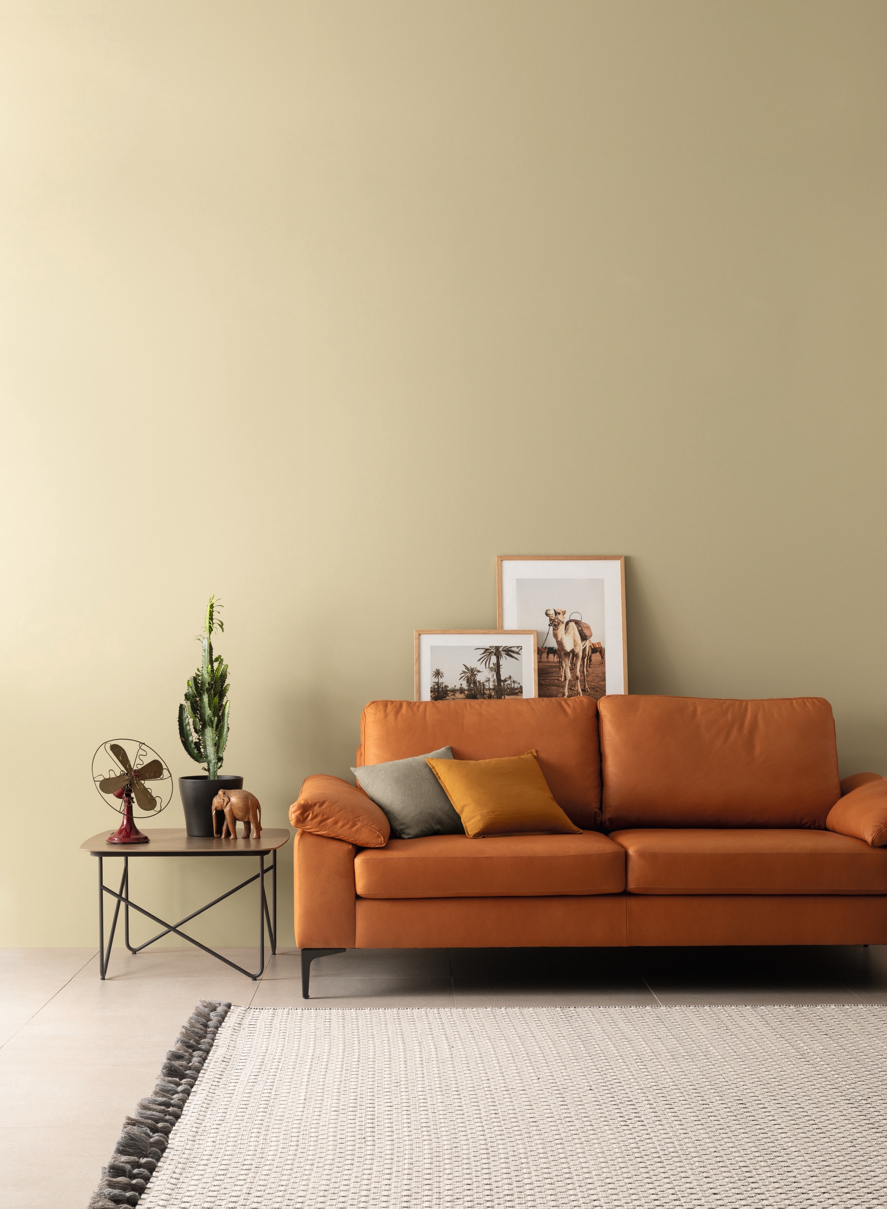 SCHÖNER WOHNEN FARBE Wand- und Deckenfarbe »designfarben«, 100 ml, Verträumtes Wüstenbeige Nr. 14, hochdeckende Premium-Wandfarbe