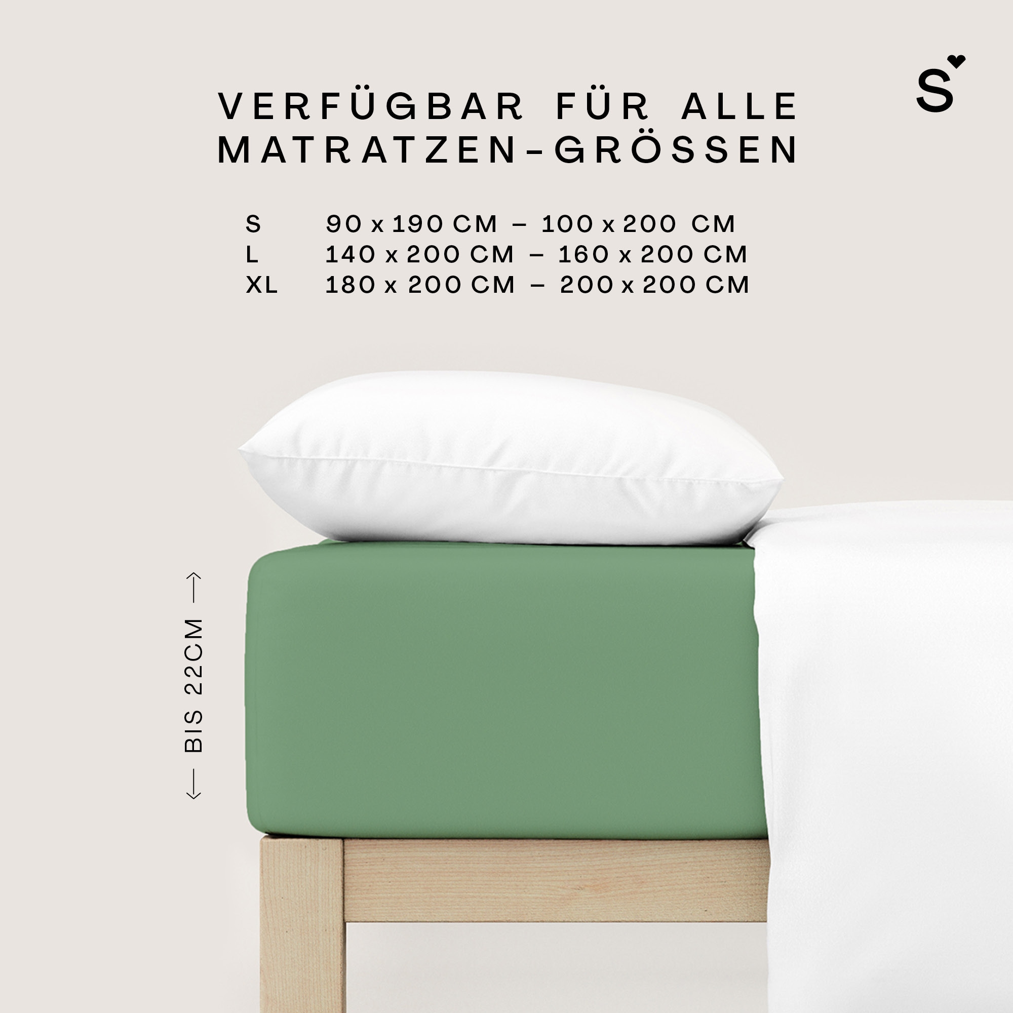 Schlafgut Spannbettlaken "Basic Cotton Spannbettlaken" Preiseinstiegsmodell günstig online kaufen