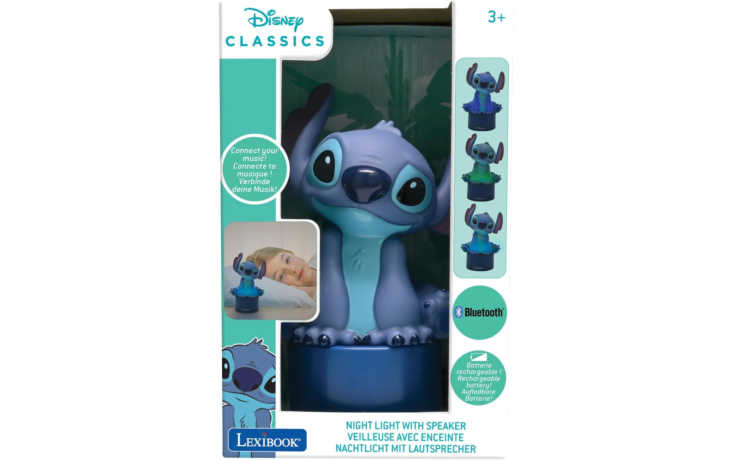 Lexibook® Nachtlicht »Stitch Bluetooth«