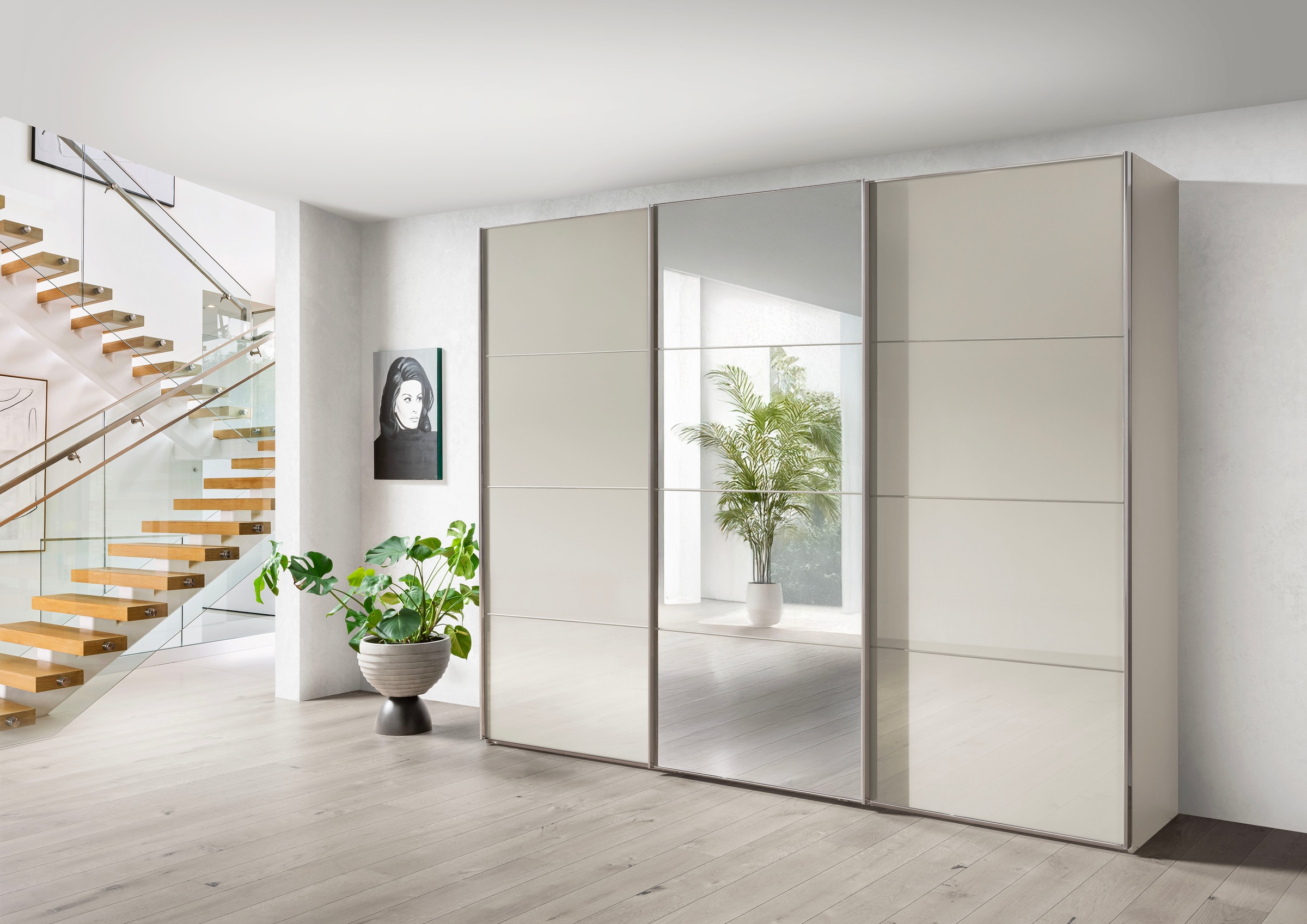 WIEMANN Schwebetürenschrank "Phoenix, Made in Germany, modernes Design, Hig günstig online kaufen