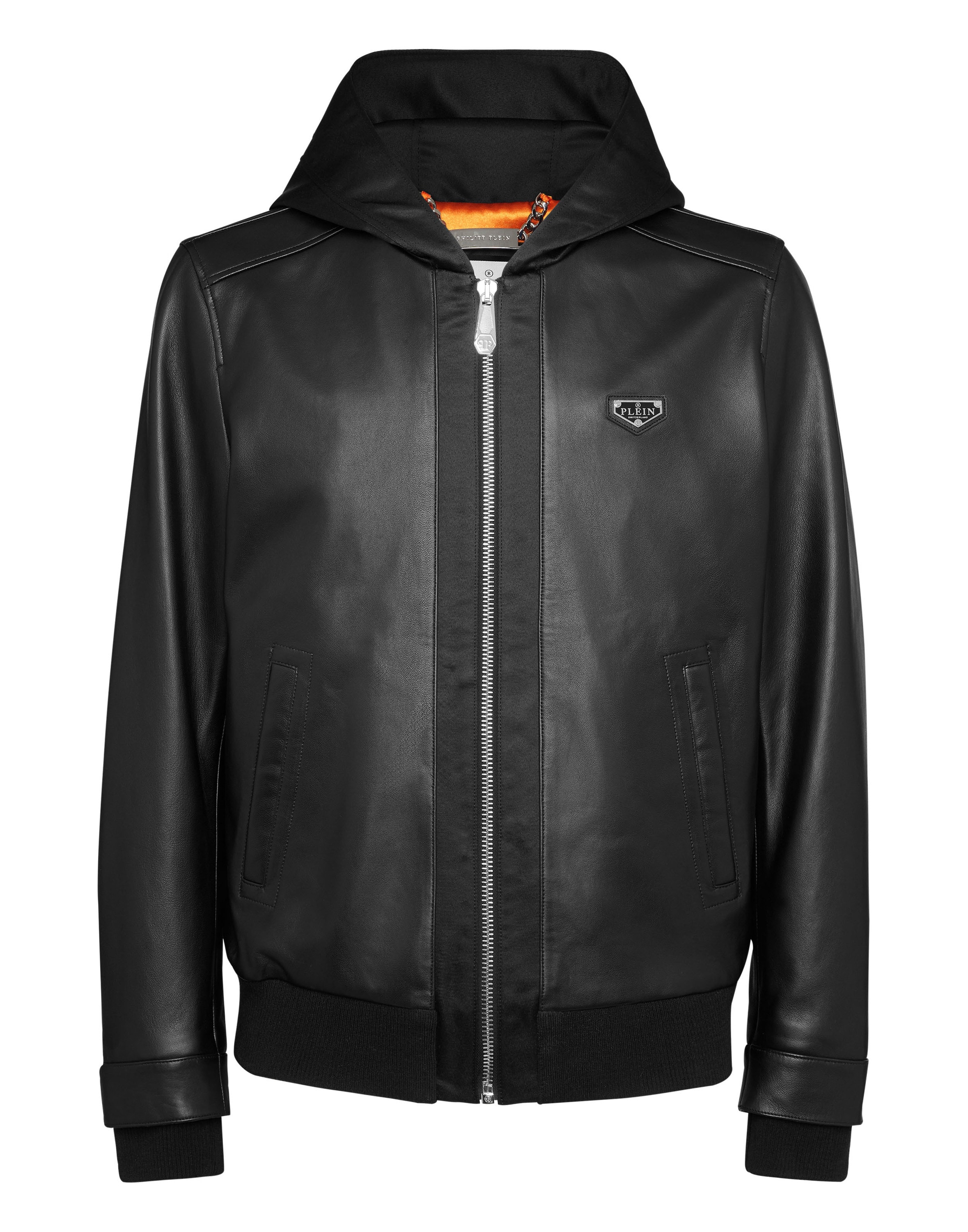 PHILIPP PLEIN Lederjacke "Lederjacke" günstig online kaufen