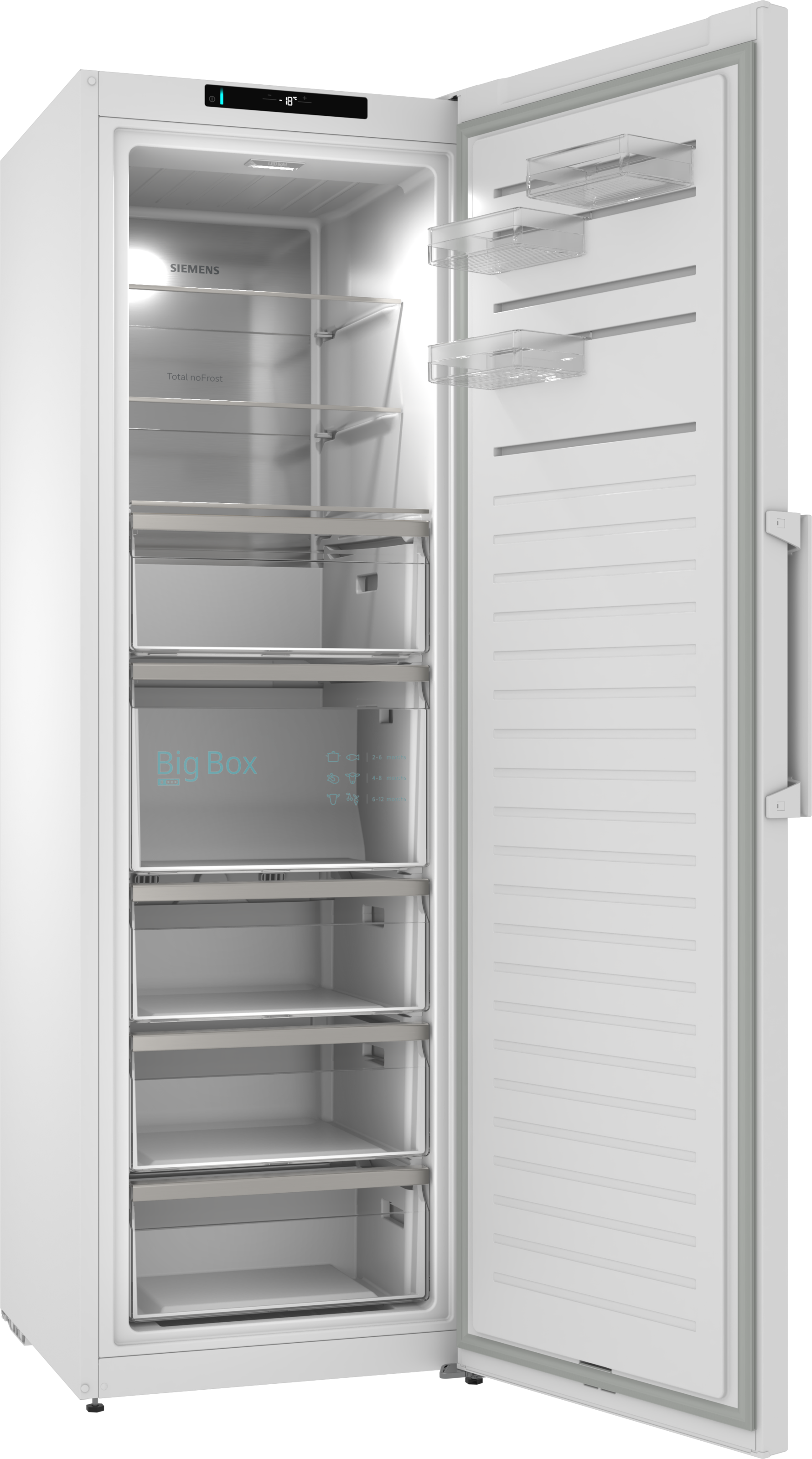 SIEMENS Gefrierschrank iQ300 »GS36NVWCG« 186,2 cm hoch 59,5 cm breit