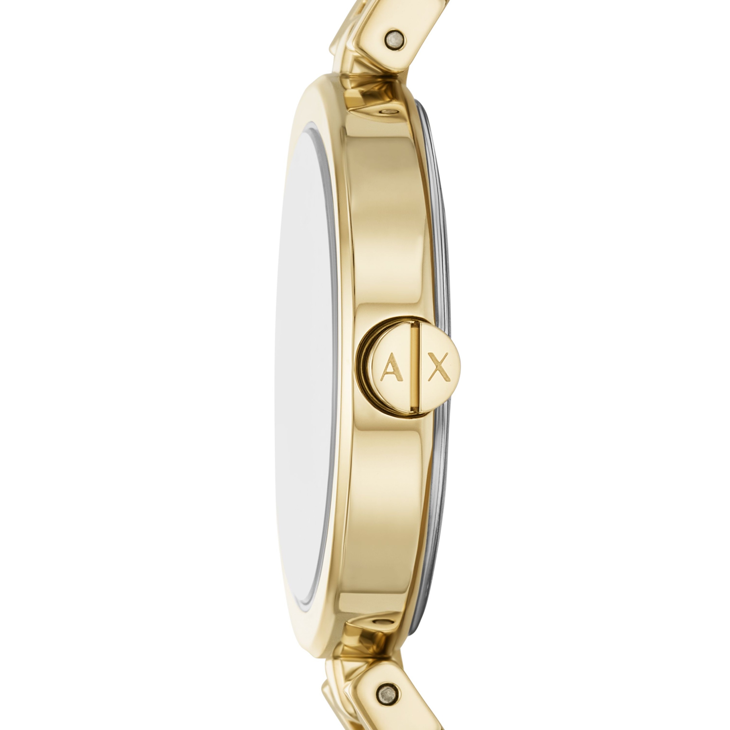 ARMANI EXCHANGE Quarzuhr, Armbanduhr, Damenuhr, Lederarmband, analog