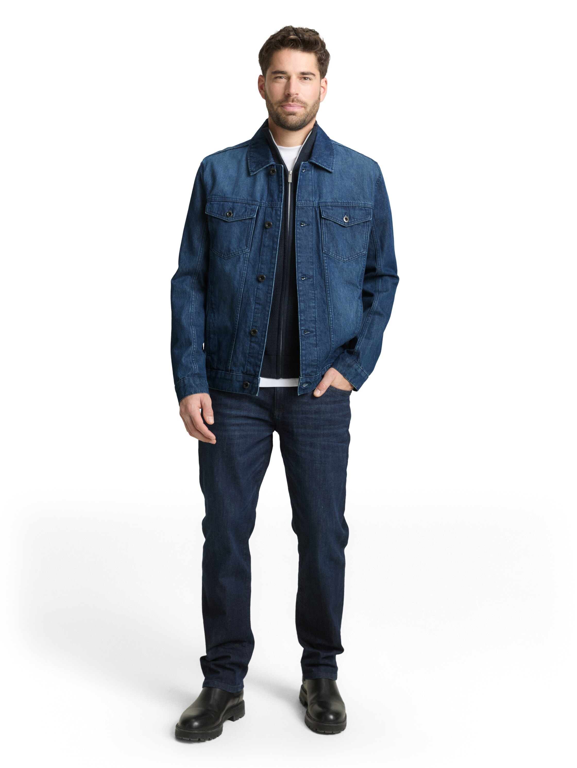 TOM TAILOR Jeansjacke mit Taschen