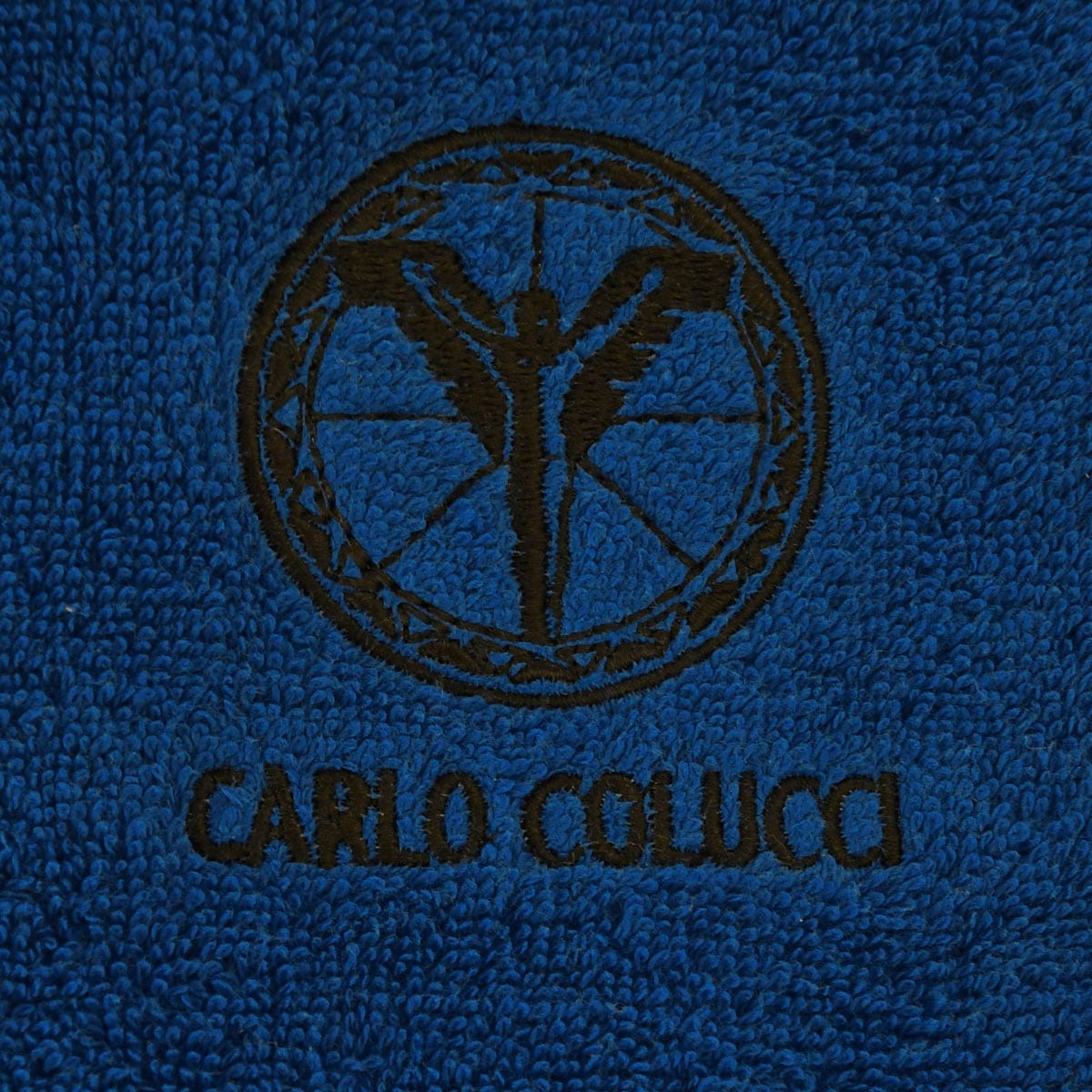 CARLO COLUCCI Handtücher »Sandro«, (4 St.), mit Logo-Stickerei