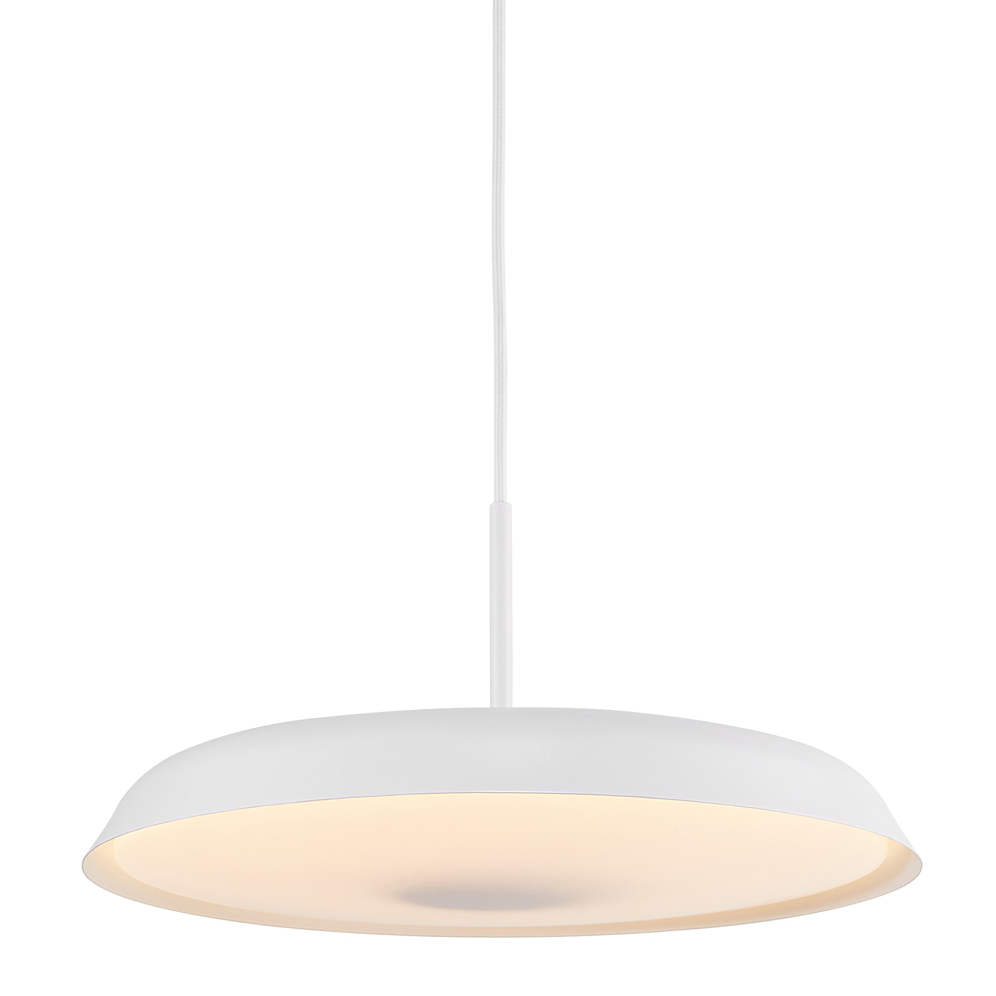 Nordlux LED Pendelleuchte »PISO«, 1 flammig, Leuchtmittel LED-Modul | LED fest integriert, Hängeleuchte, inkl. LED Modul, inkl. Farbwechsel, 5 Jahre LED Garantie