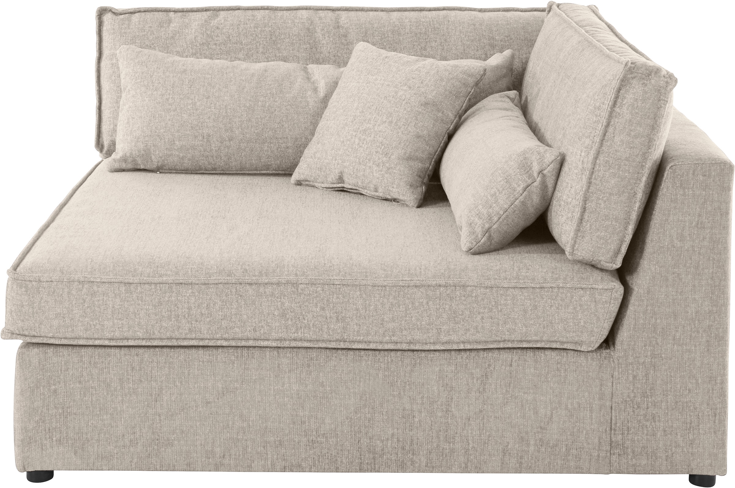 OTTO home Sofa-Eckelement "Enid" Teil eines Modulsofas, fester Sitzkomfort, günstig online kaufen