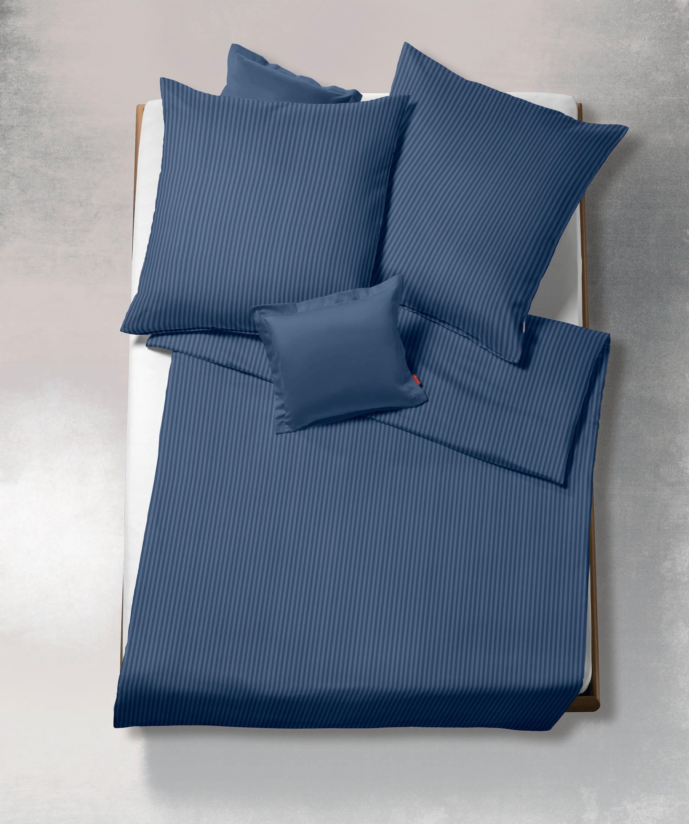 fleuresse Bettwäsche "Linz" 2 Stk. tlg. Halbleinen, 50% Baumwolle, 50% Lein günstig online kaufen