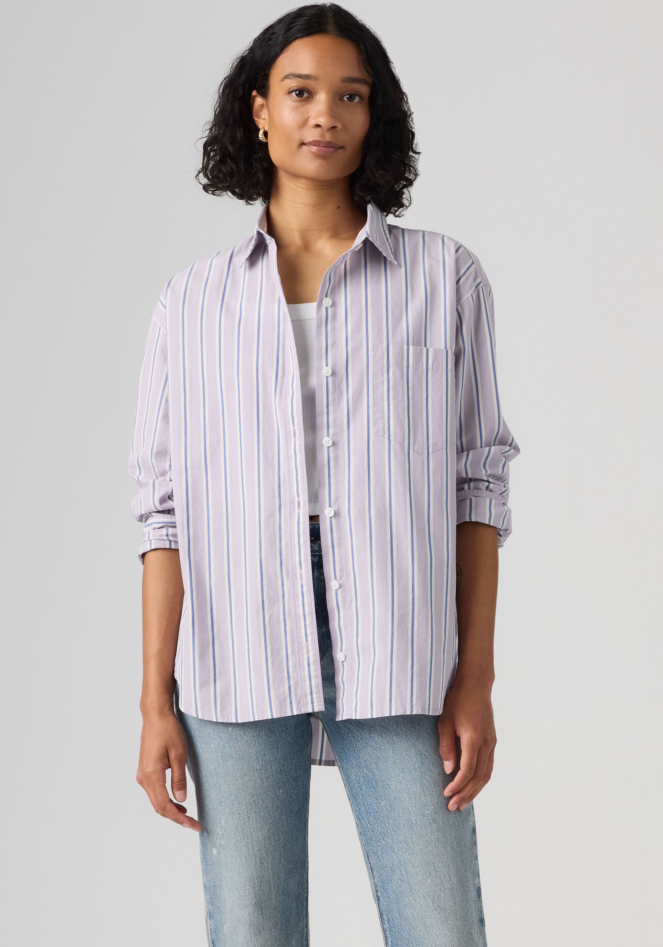 Levis Jeansbluse "HARLIE BOYFRIEND SHIRT" mit Brusttasche