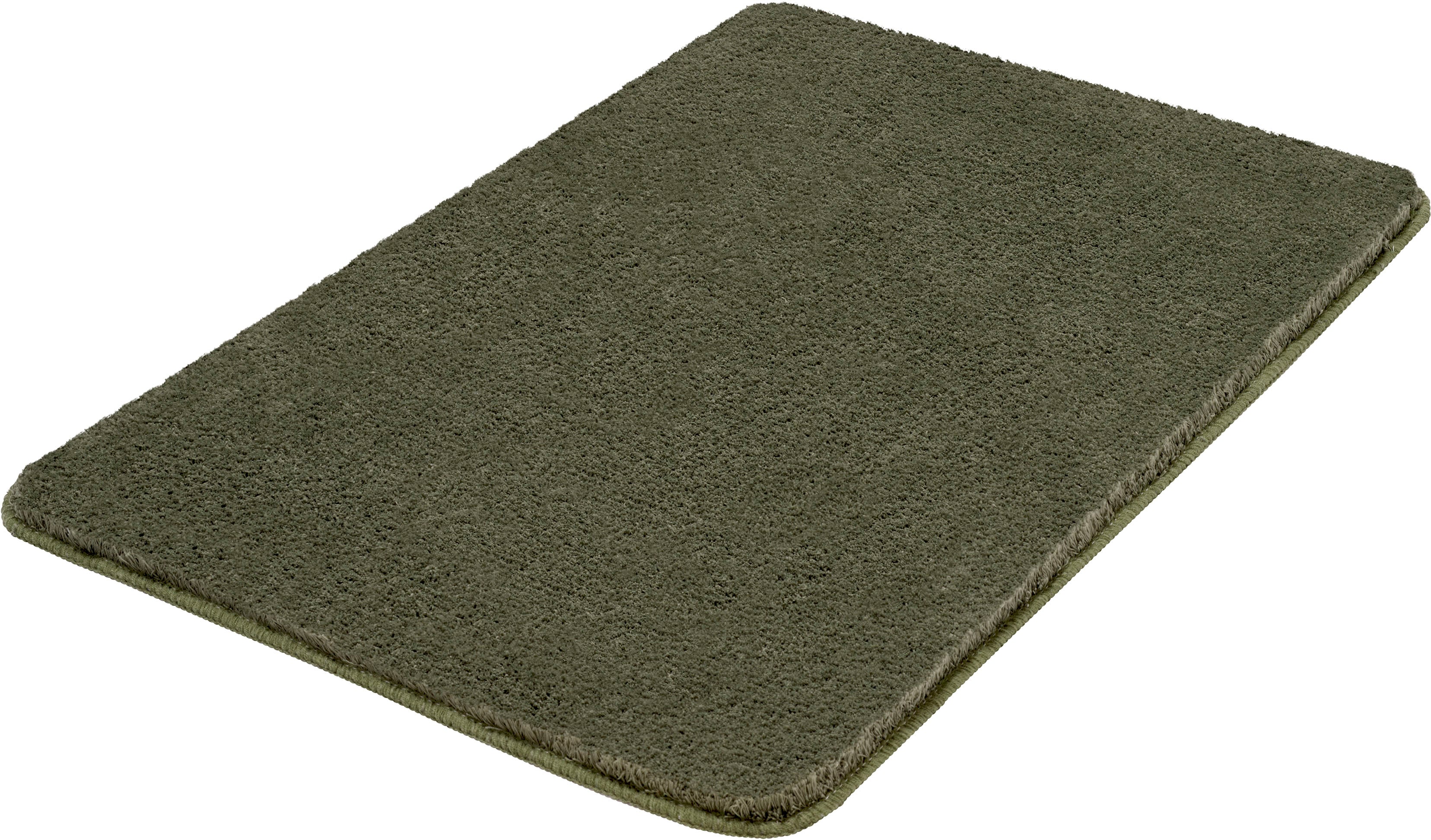 Kleine Wolke Badematte "Marco, Badvorleger, Badezimmer Teppich" Höhe 20 mm rutschhemmend beschichtet fußbodenheizungsgeeignet Badteppich, Uni Farben