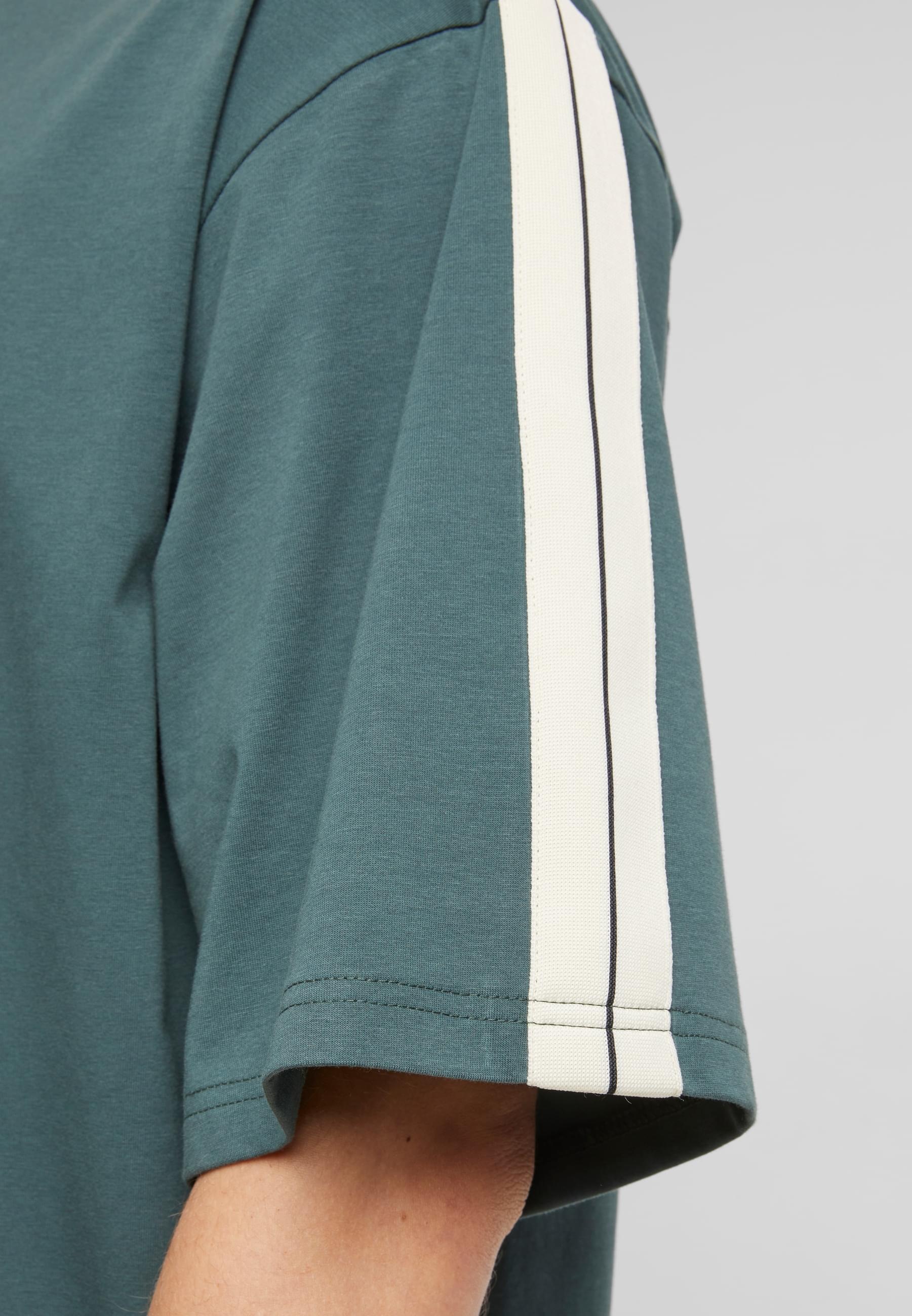 URBAN CLASSICS T-Shirt »Urban Classics Tennis Core Tee«, (1 tlg.)