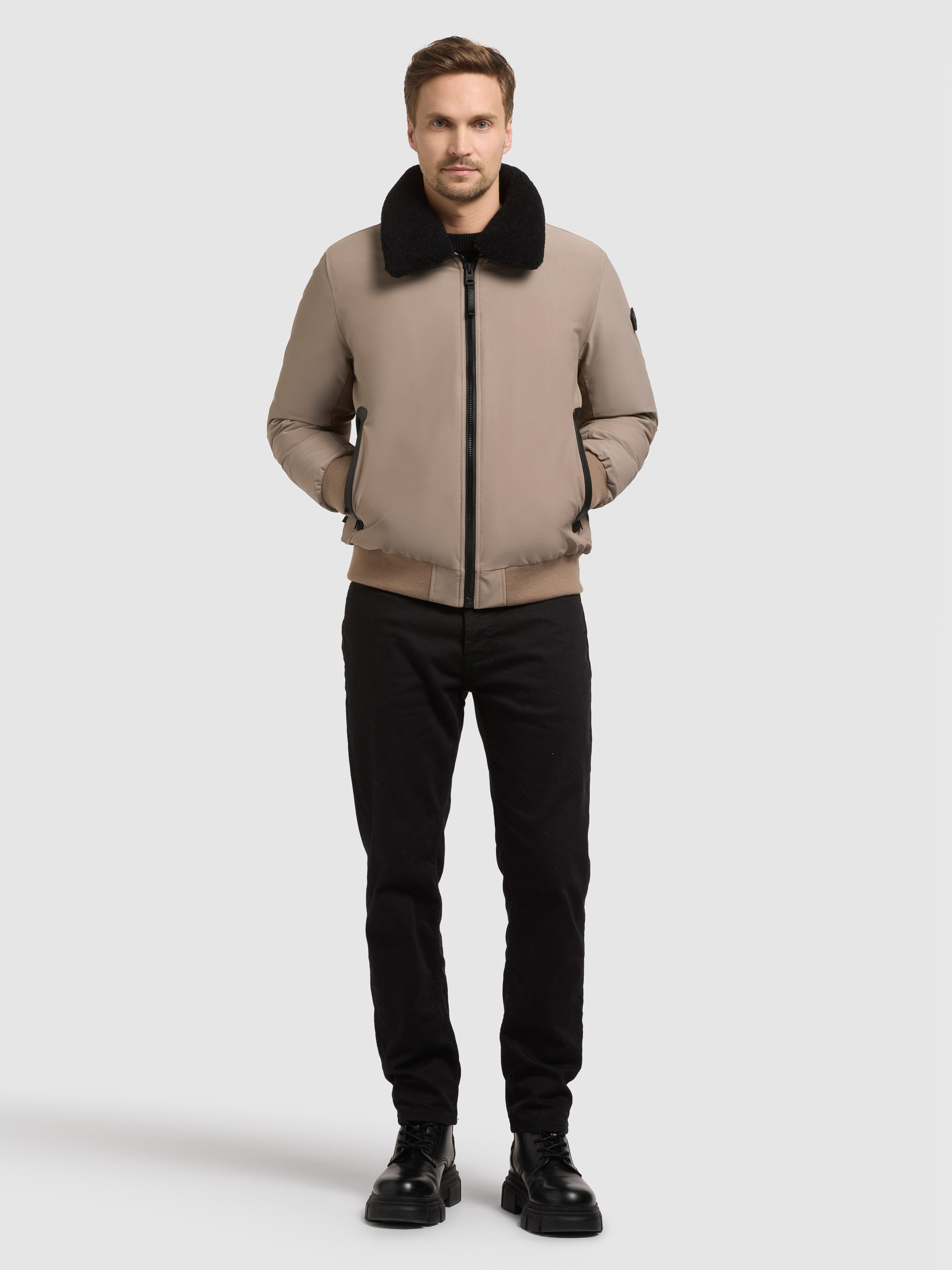 khujo Blouson »GINSTER« ohne Kapuze