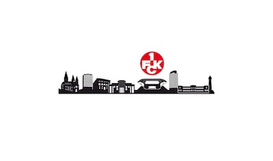 Wandtattoo »1.FC Kaiserslautern Skyline Logo«, (1 St.)