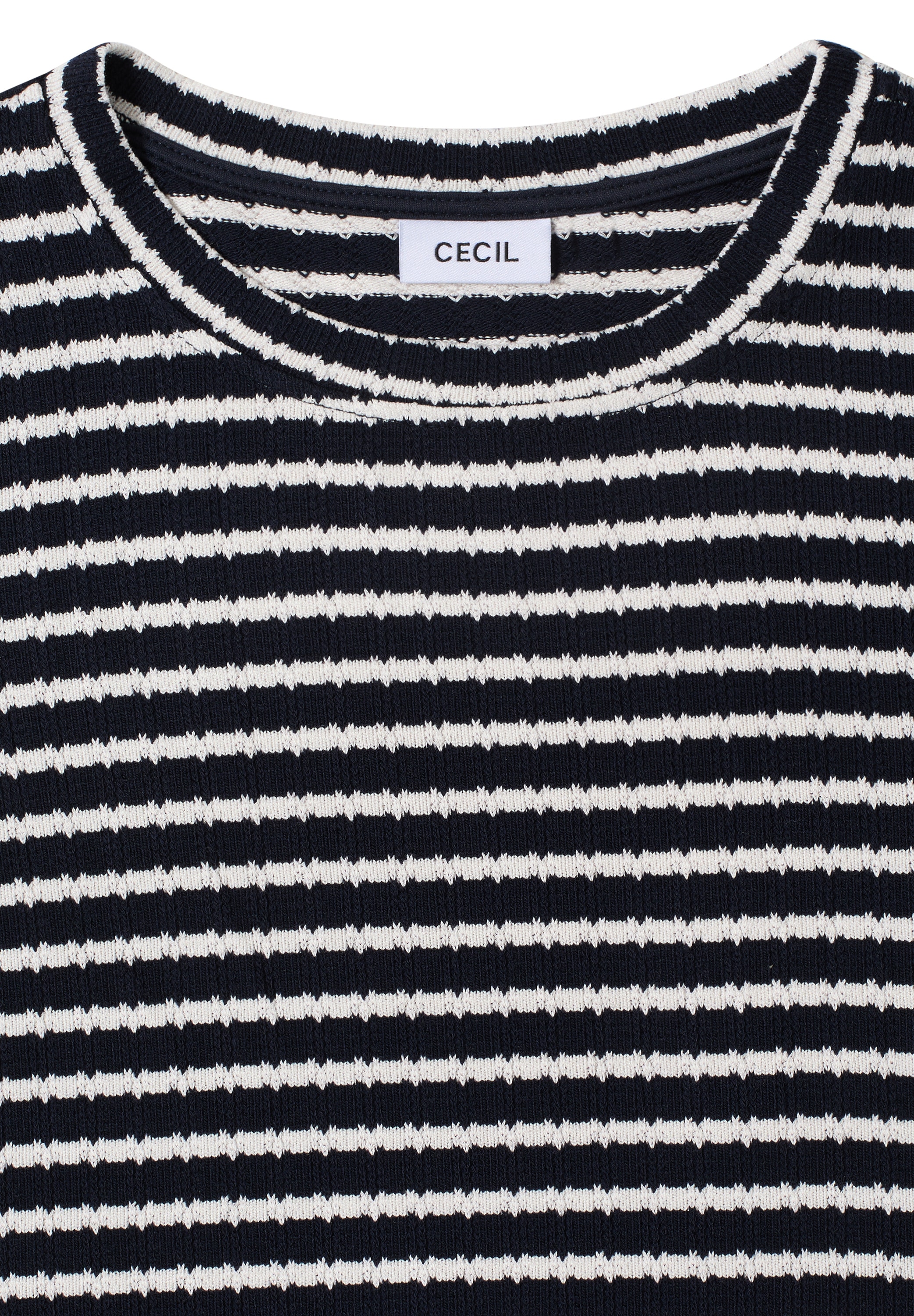 Cecil Langarmshirt im Streifen-Design