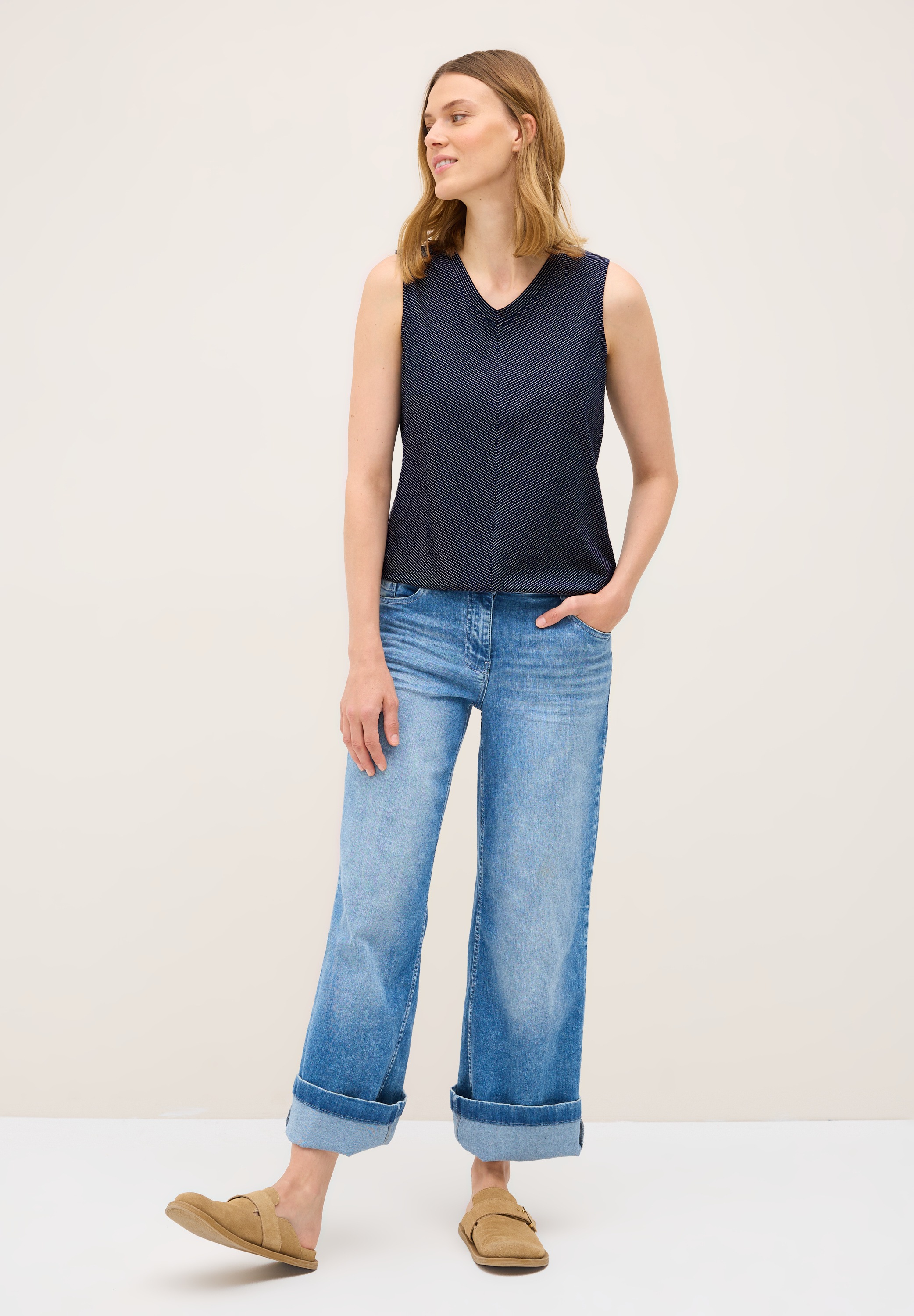 Cecil Tanktop, aus reiner Baumwolle