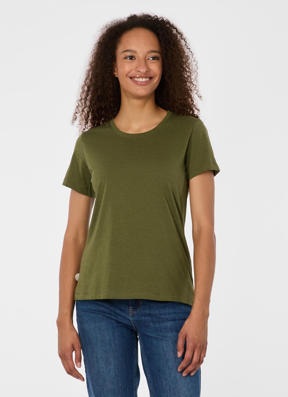 Ragwear Kurzarmshirt »MINTTA« Klassischer Fit aus Single Jersey mit softem Finish