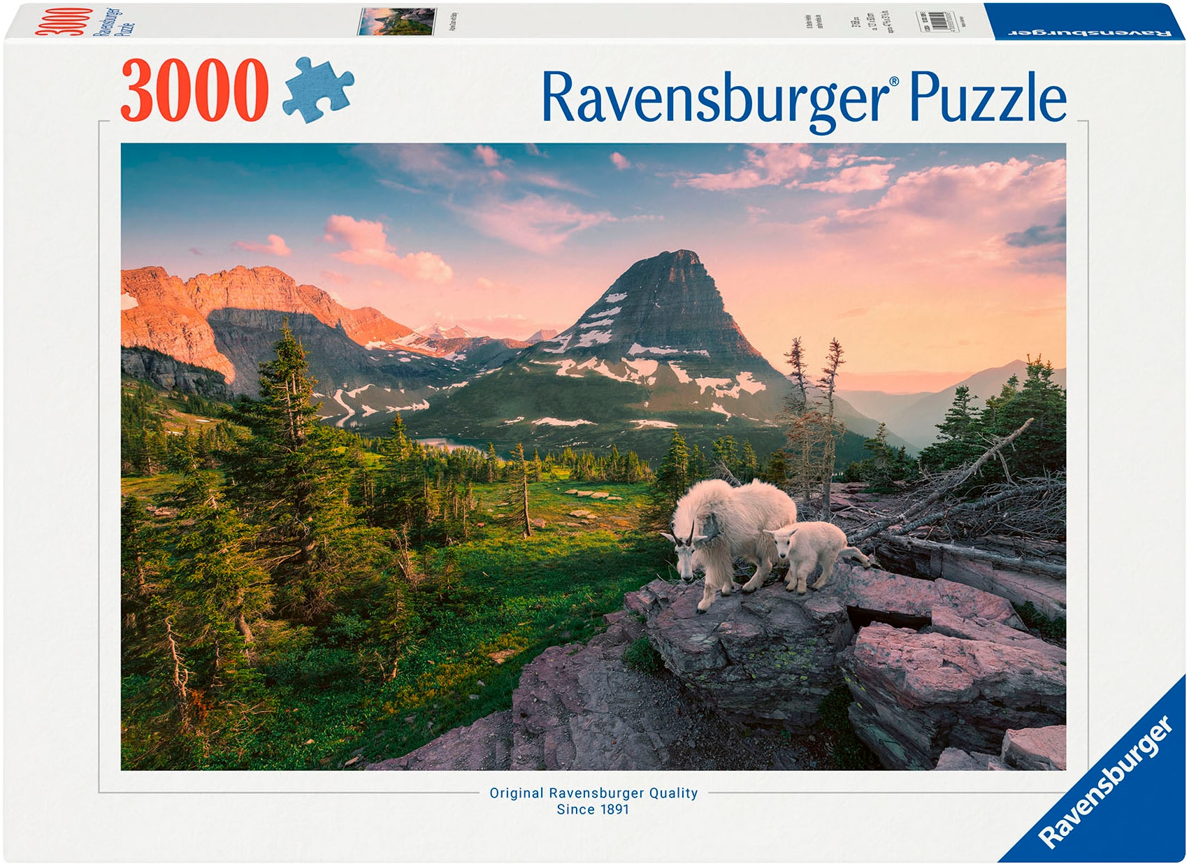 Puzzle »Almbock mit Baby«, (3000 tlg.), Made in Germany