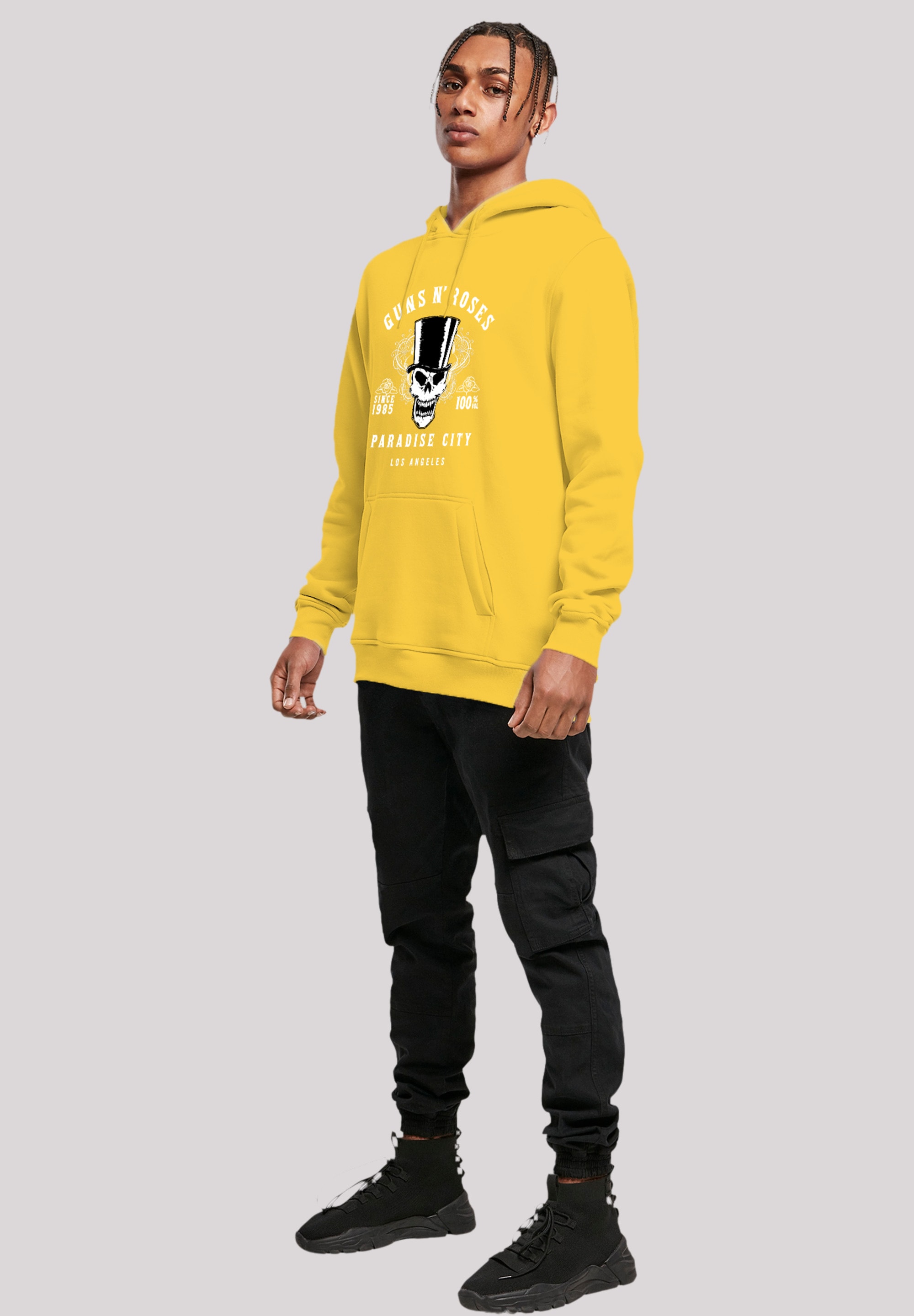 F4NT4STIC Kapuzenpullover »Guns 'n' Roses Whiskey Label Rock Band«, Premium Qualität