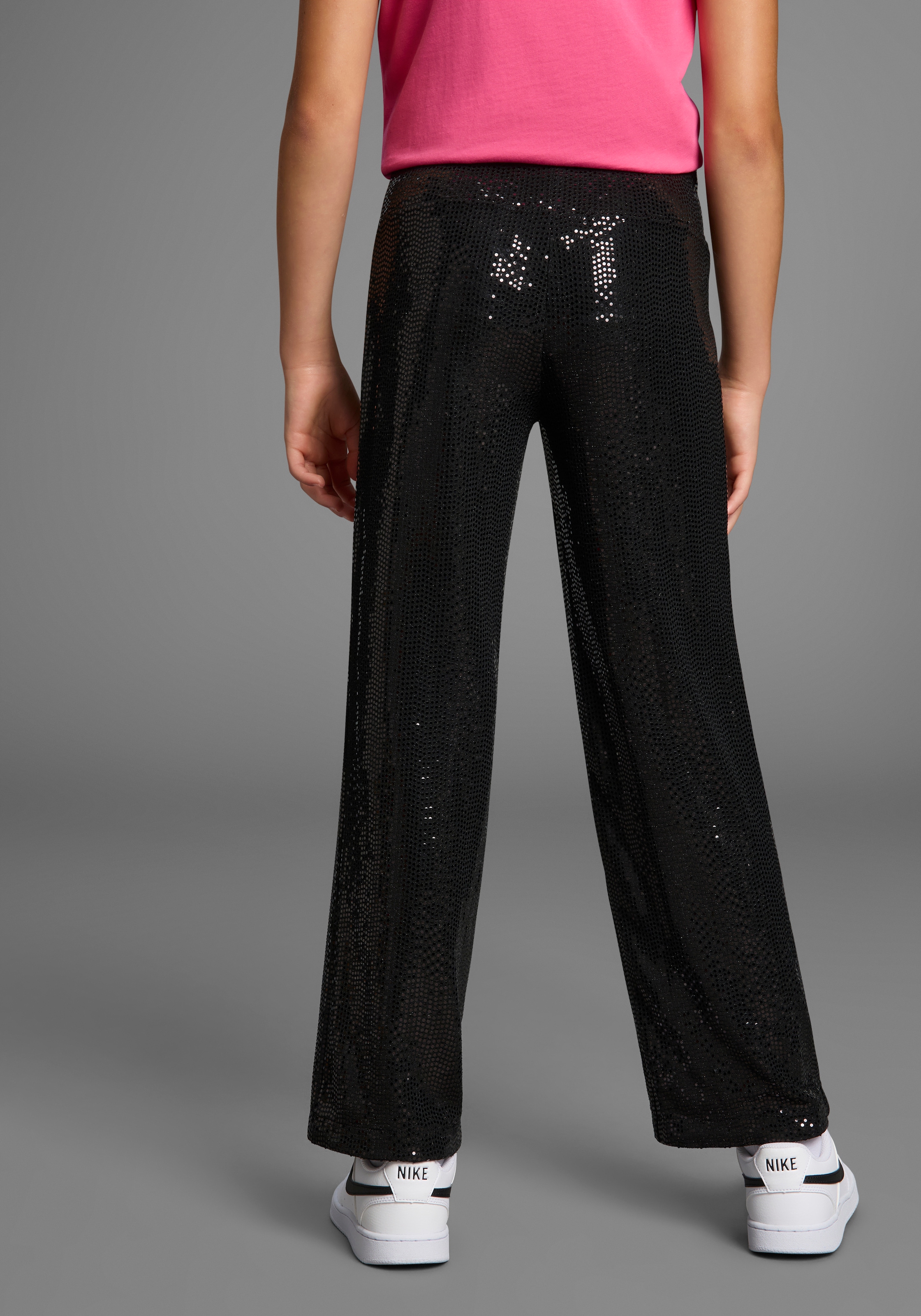 Bruno Banani Schlupfhose »Weite Hose mit Glitzer«  NEUHEIT: BRUNO BANANI für TEENS! Weite Pailletten-Hose