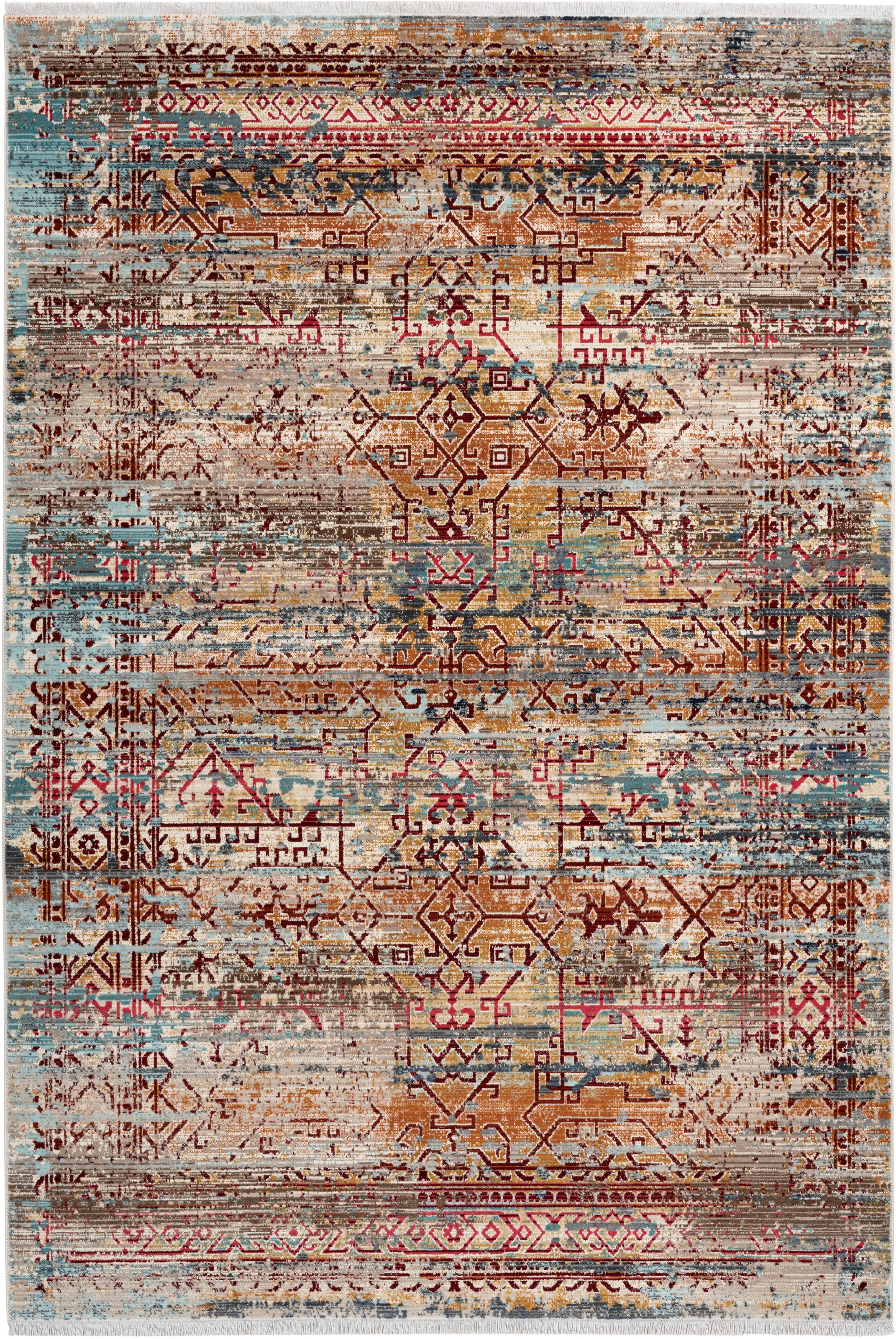 Obsession Teppich "My Inca 356" rechteckig 6 mm Höhe Kurzflor, modernes Des günstig online kaufen
