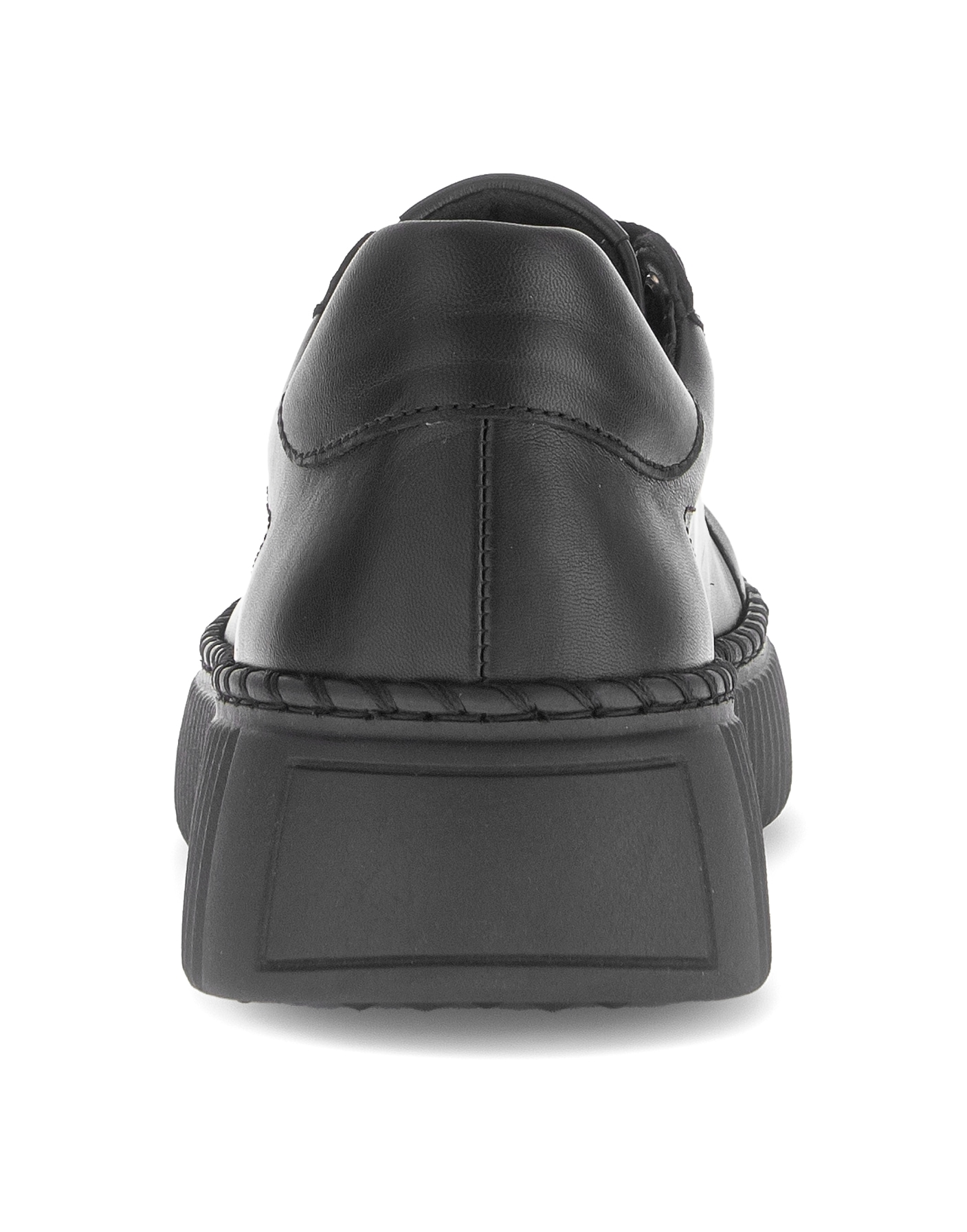 Gabor Plateausneaker, Freizeitschuh, Halbschuh, Schnürschuh mit Ziernaht am Sohlenrand