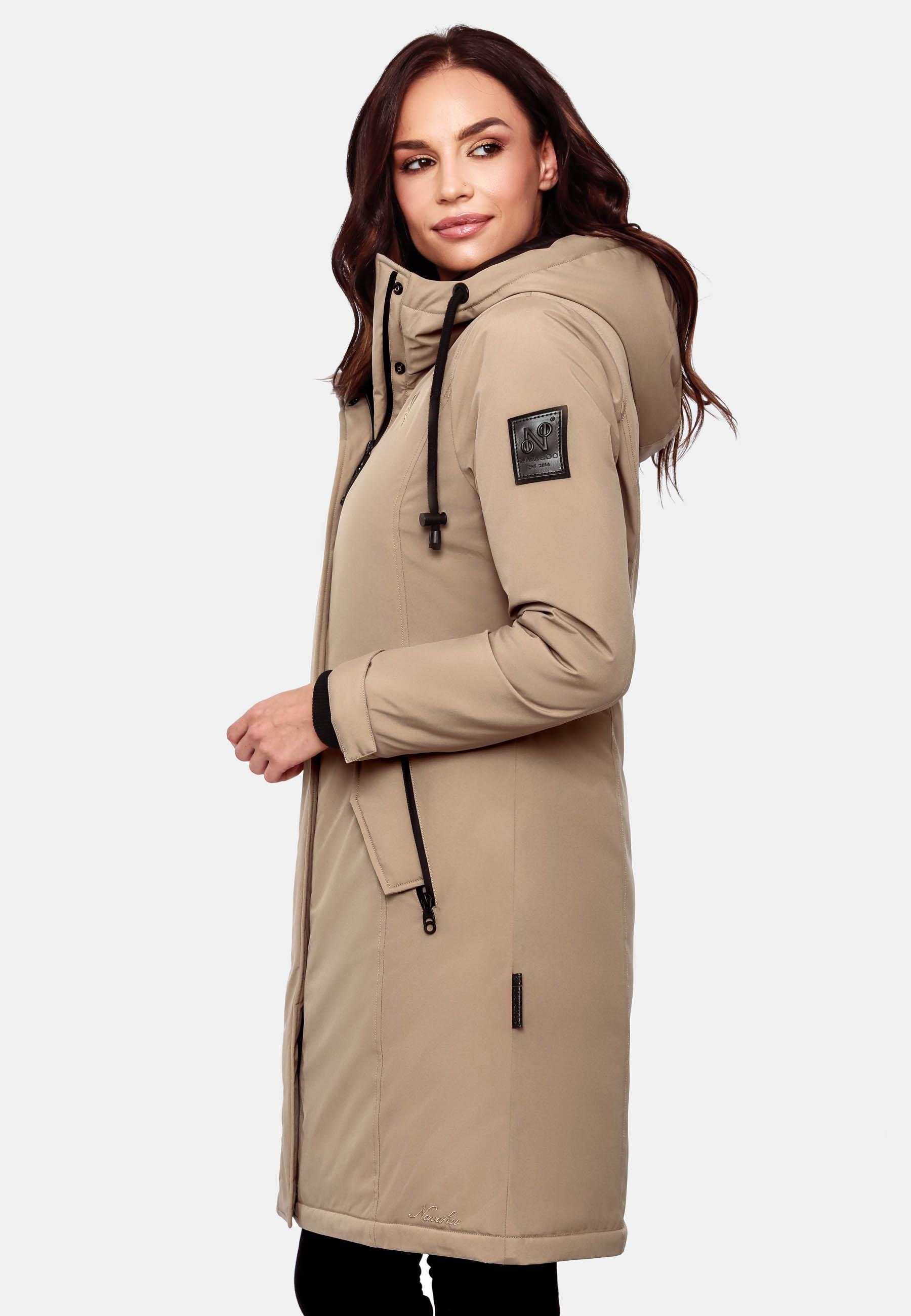 Navahoo Wintermantel »Letiziaa«, sportlicher Winterparka mit gefütterter Kapuze