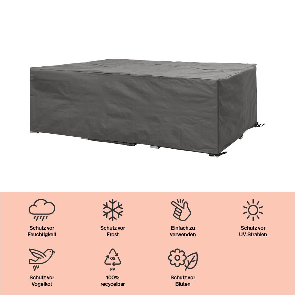 winza outdoor covers Gartenmöbel-Schutzhülle, geeignet für Loungeset, 280x230x80 cm