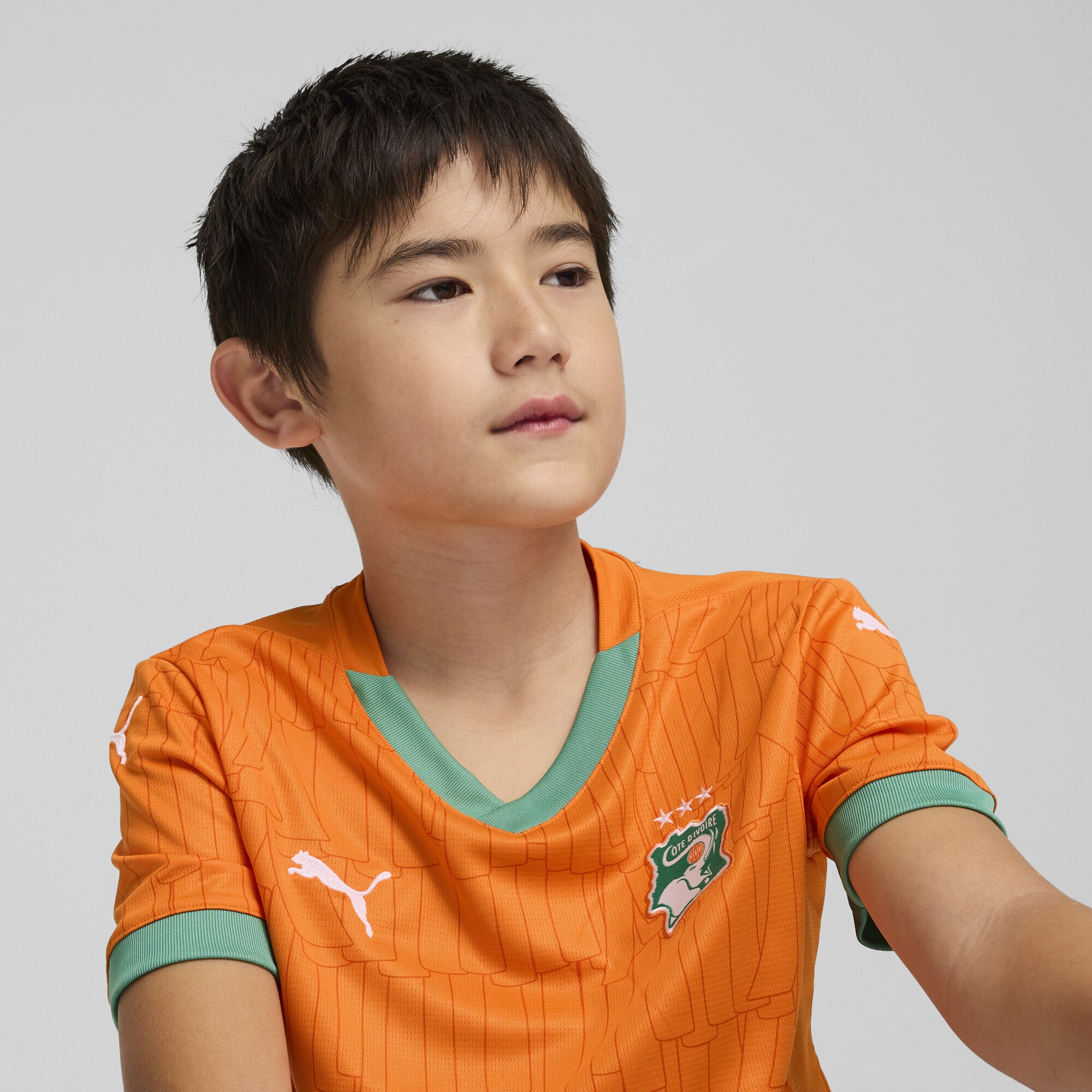 PUMA Trainingsshirt »Elfenbeinküste 2025 Heimtrikot Jugendliche«