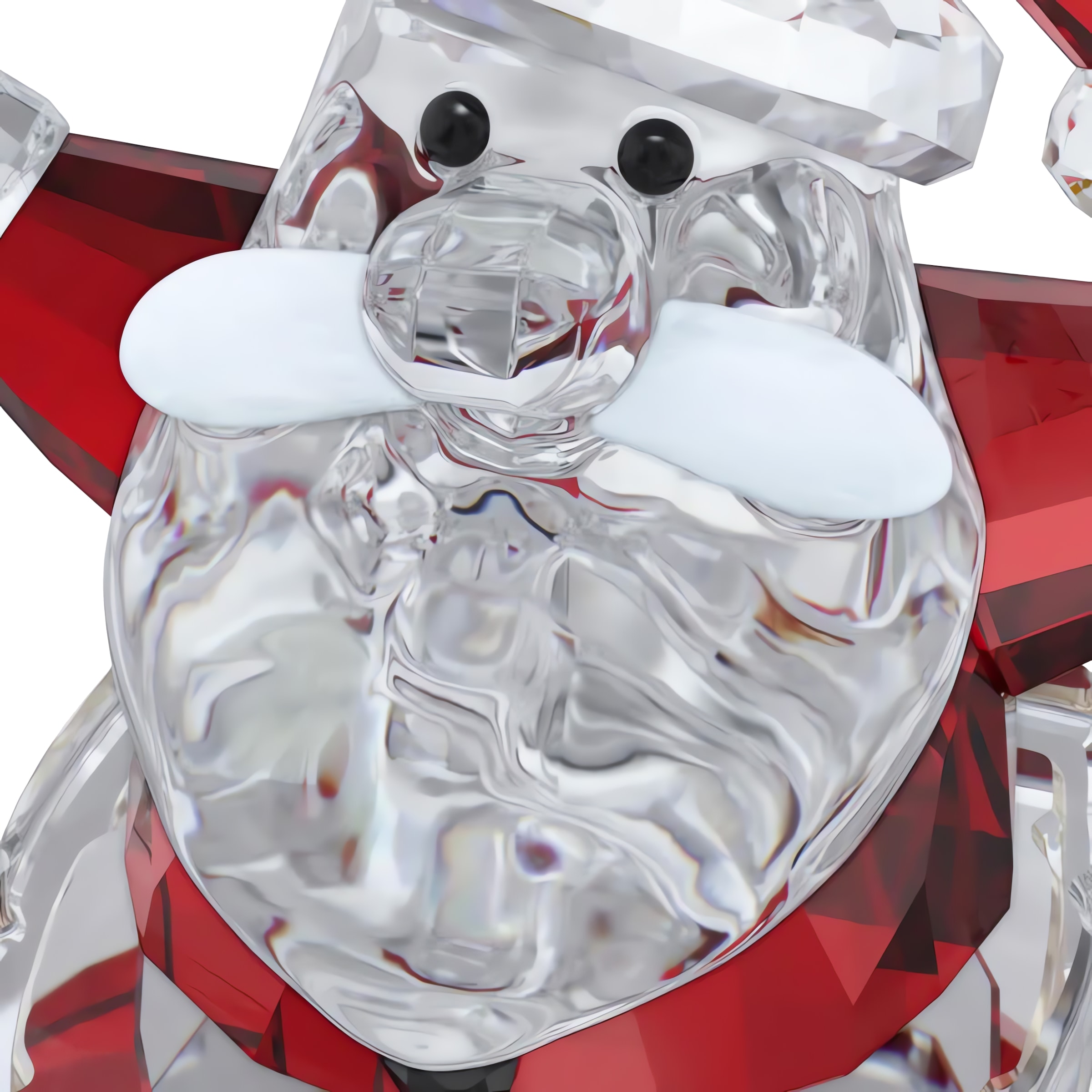 Swarovski Weihnachtsfigur »Kristallfigur Sammelfigur Weihnachtsmann und Schornstein,«