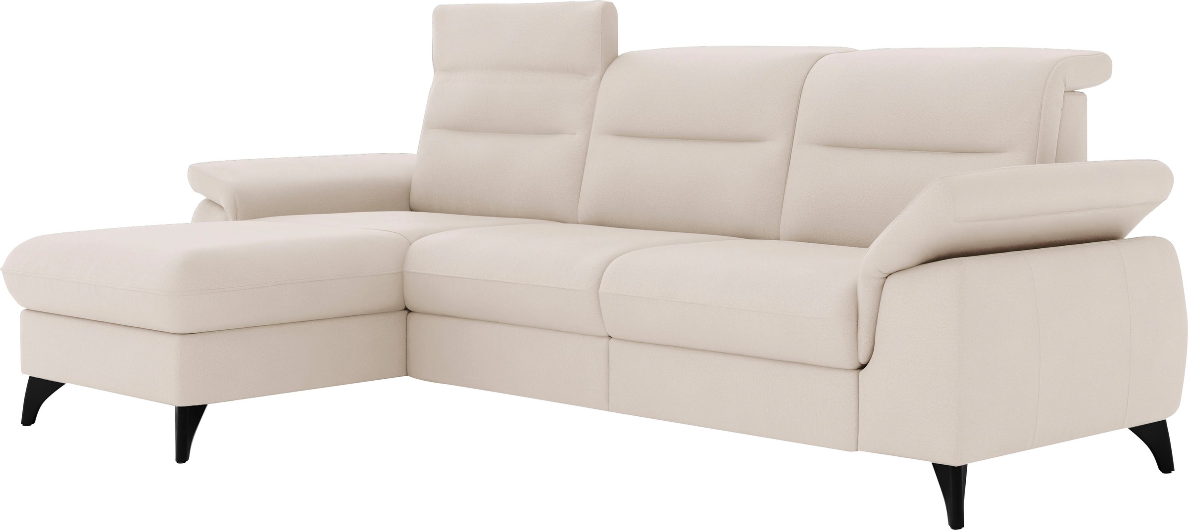 sit&more Ecksofa »Astoria L-Form«, wahlweise mit motorischer Relaxfunktion