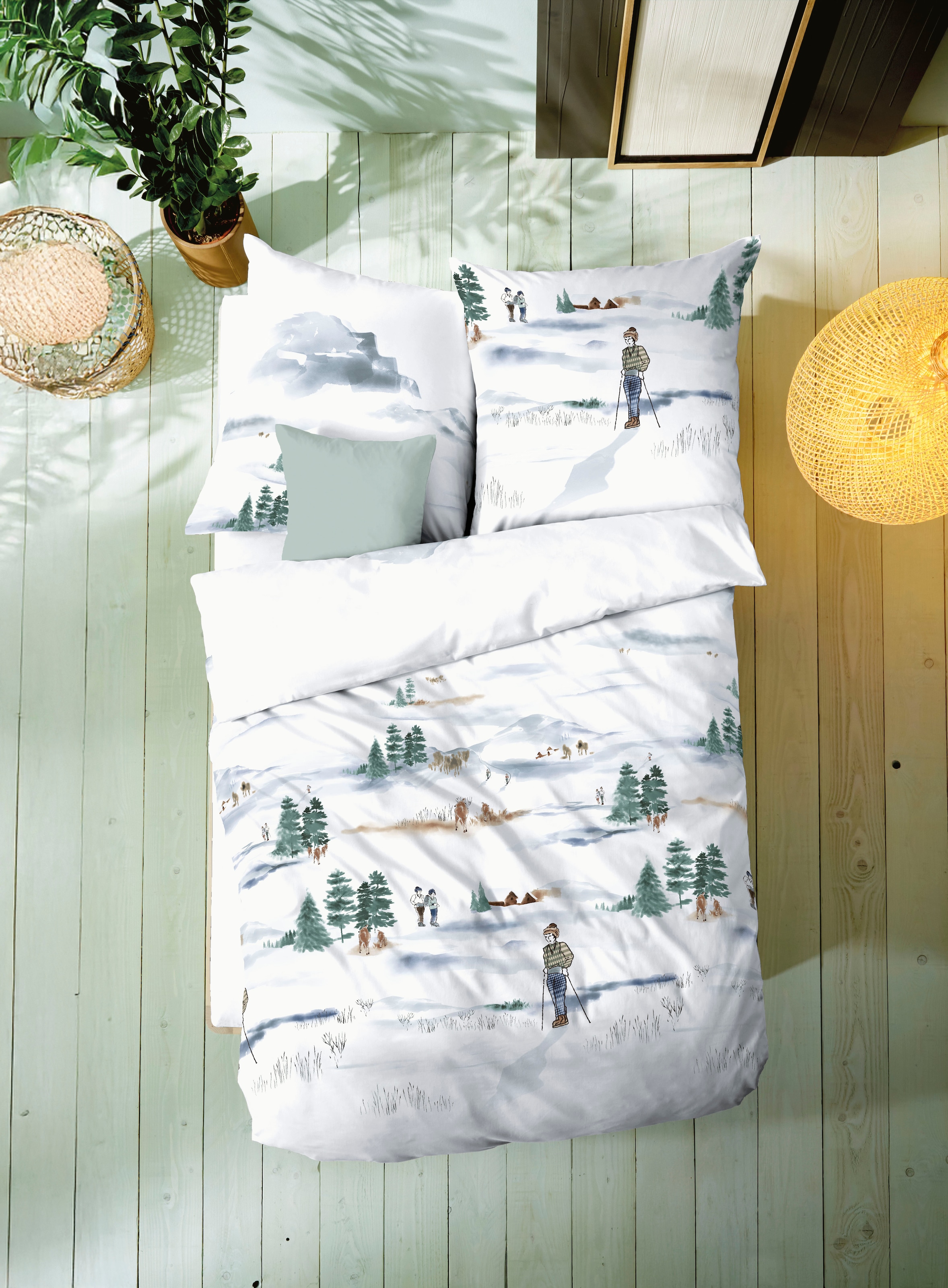 Kaeppel Bettwäsche "Frozen Winter" 2 tlg. günstig online kaufen