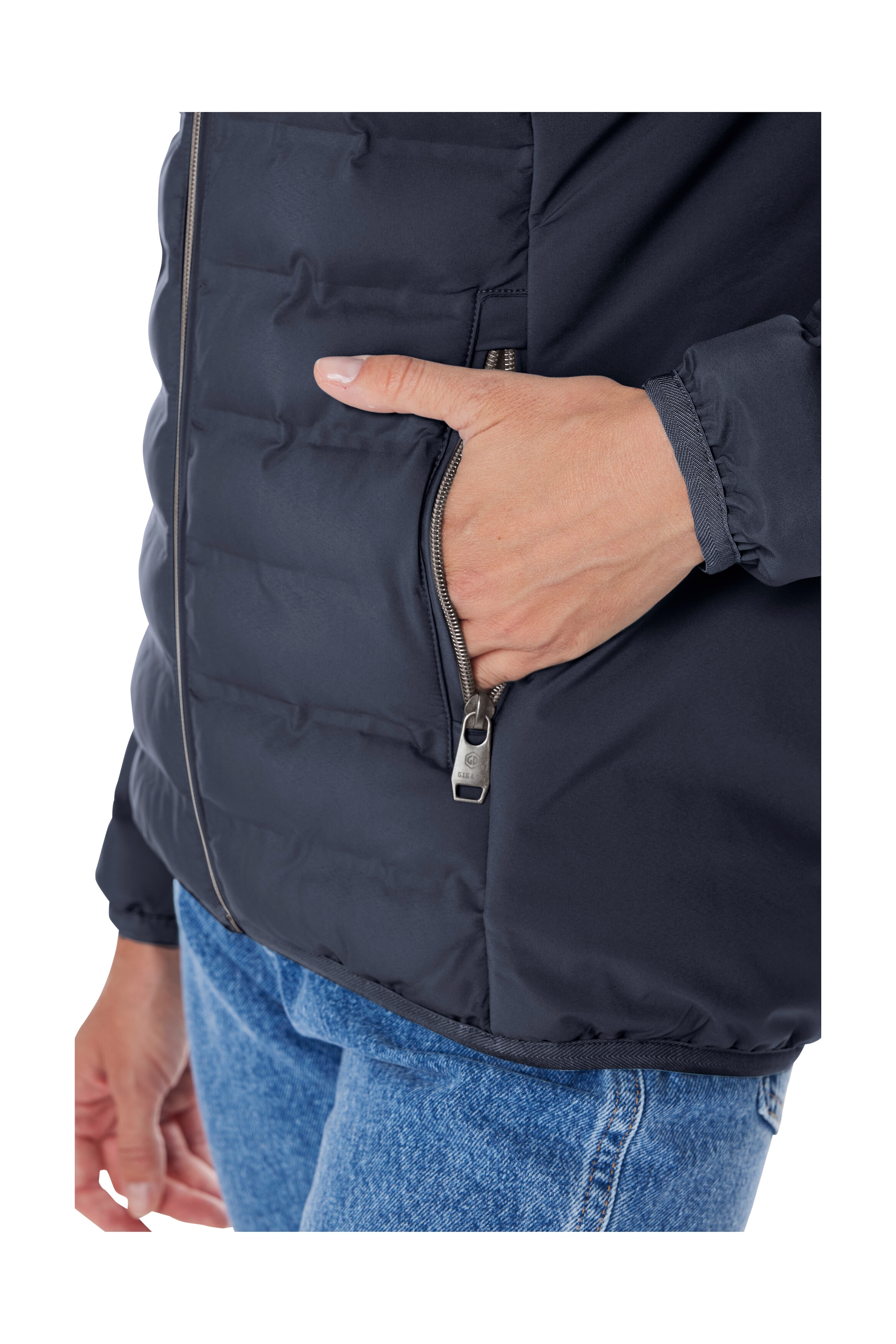 G.I.G.A. DX by killtec Steppjacke »Damen Steppjacke OOGW 1« Leichte Steppjacke, wasserabweisend, weitenregulierbare Kapuze