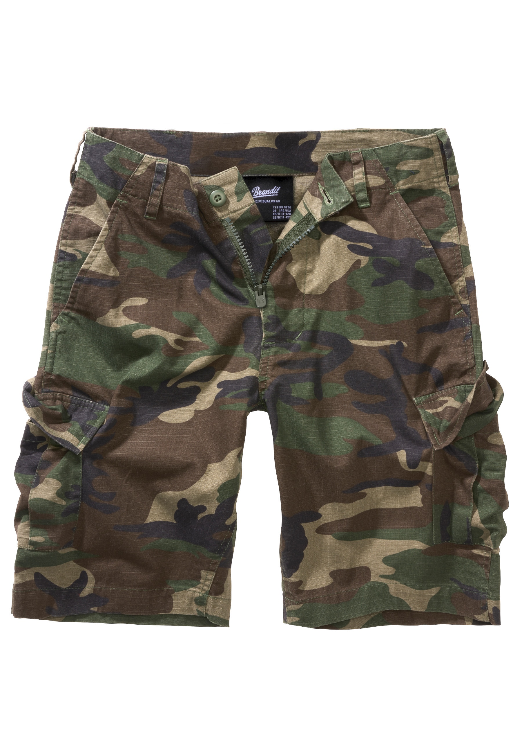 Brandit Stoffhose "Brandit Herren Kids BDU Ripstop Shorts"