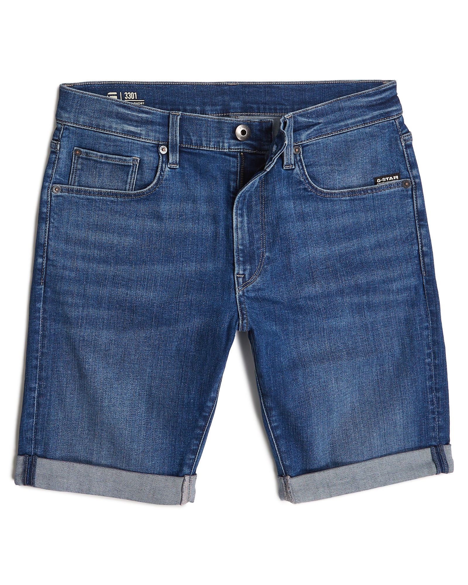 G-STAR 5-Pocket-Hose »3301 Slim Denim Shorts«