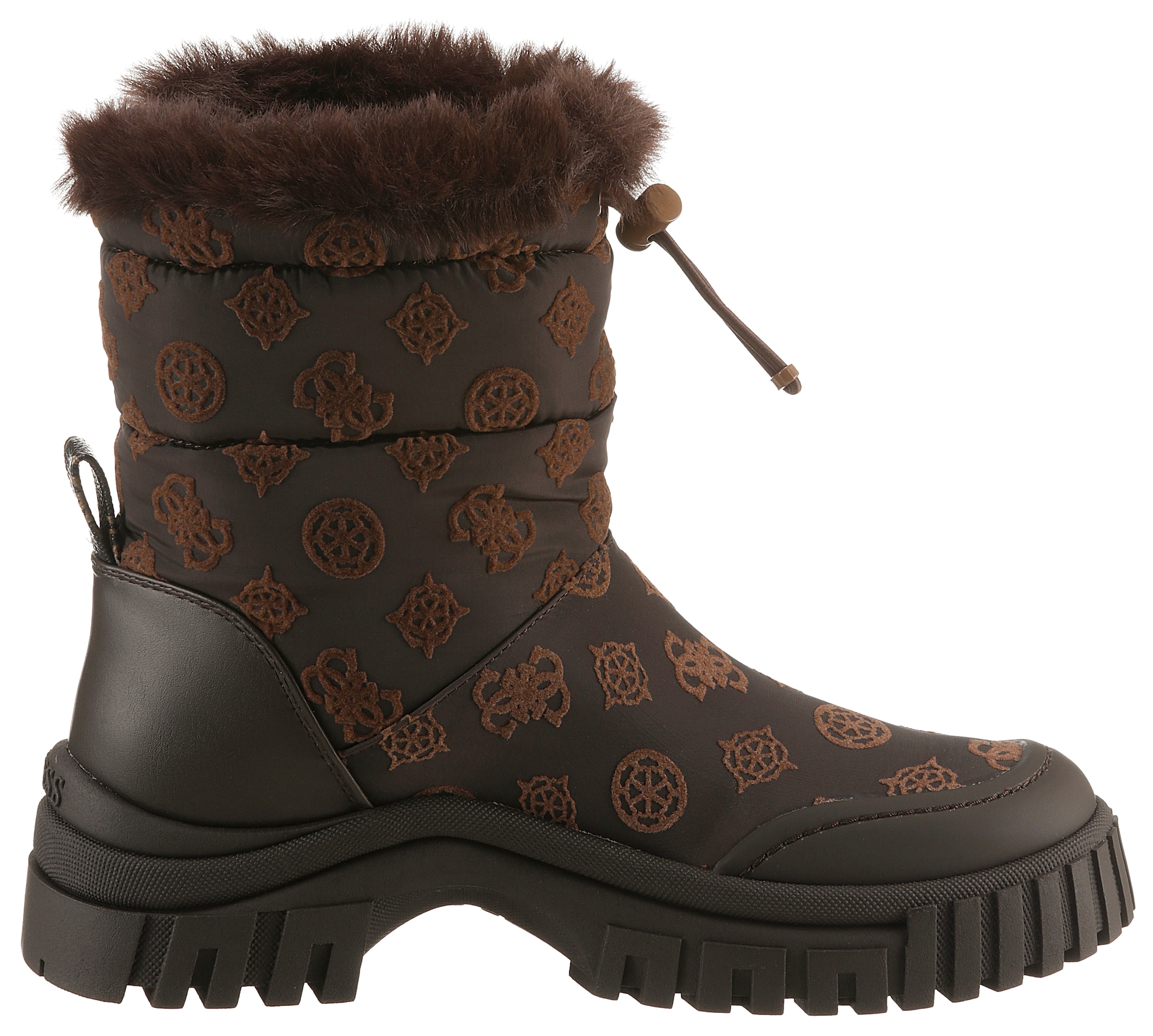 Guess Winterboots »LOLITA«, mit Schnellverschluss am Schaftrand