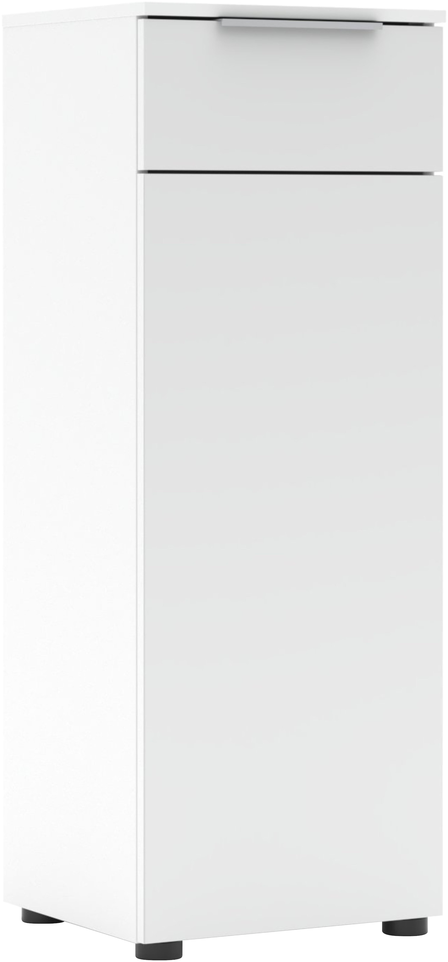 Innostyle Aktenschrank »Büroschrank Santorin, 40/110/38 cm ( B/H/T)« 1 Stk. tlg. 1 Tür links/rechts verwendbar, Softclose, Klarglas, ABS Schutzkante