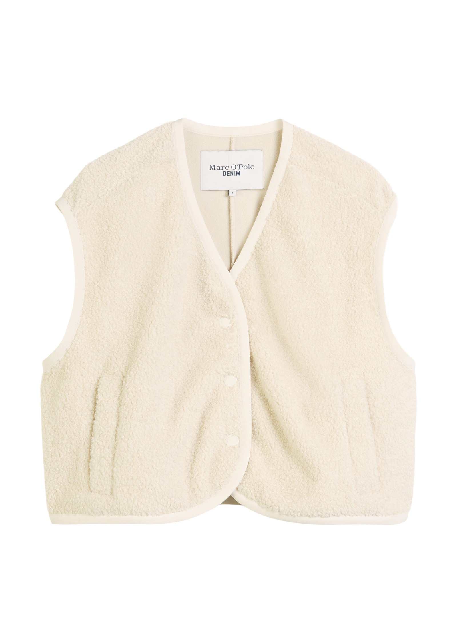 Marc O'Polo DENIM Sweatjacke »aus recyceltem Polyester«