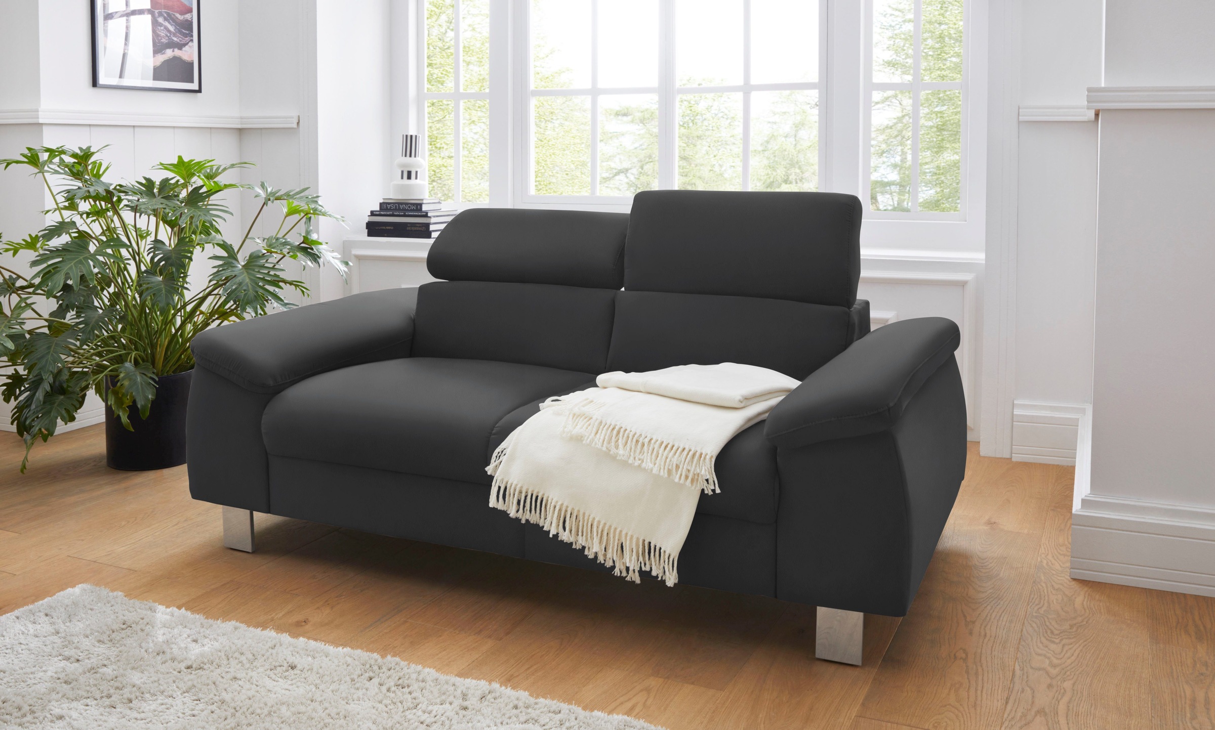 COTTA Polstergarnitur "Komaris", (Set), Set bestehend aus: 2-Sitzer mit Kop günstig online kaufen