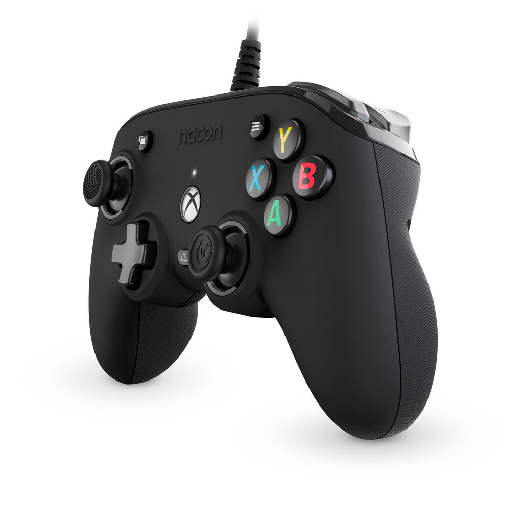 nacon Gaming-Controller »Nacon NA005189 Xbox Compact Controller PRO, kabelgebunden, USB«, schwarz