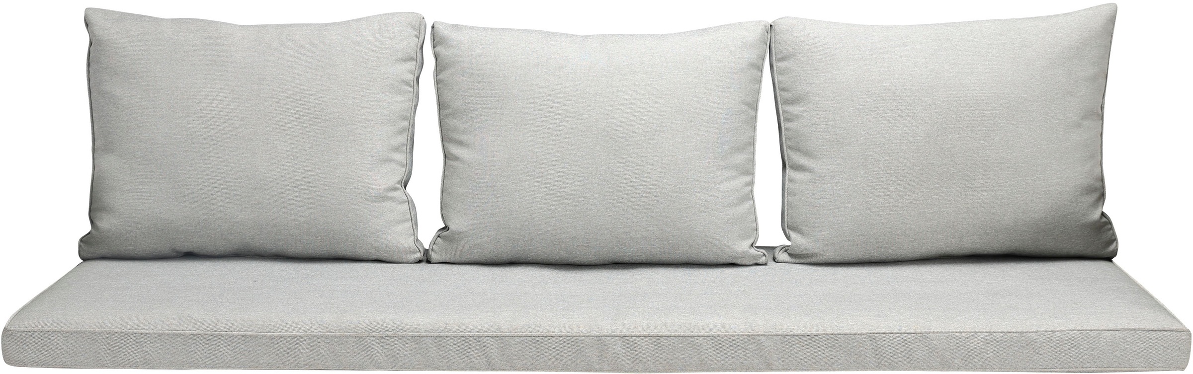 KONIFERA Gartenlounge-Set »Amsterdam XL« Set, 16 tlg. tlg. bestehend aus 2 Sesseln, 2 Hocker, 1 Sofa, 10 Sitzauflagen, 1 Tisch