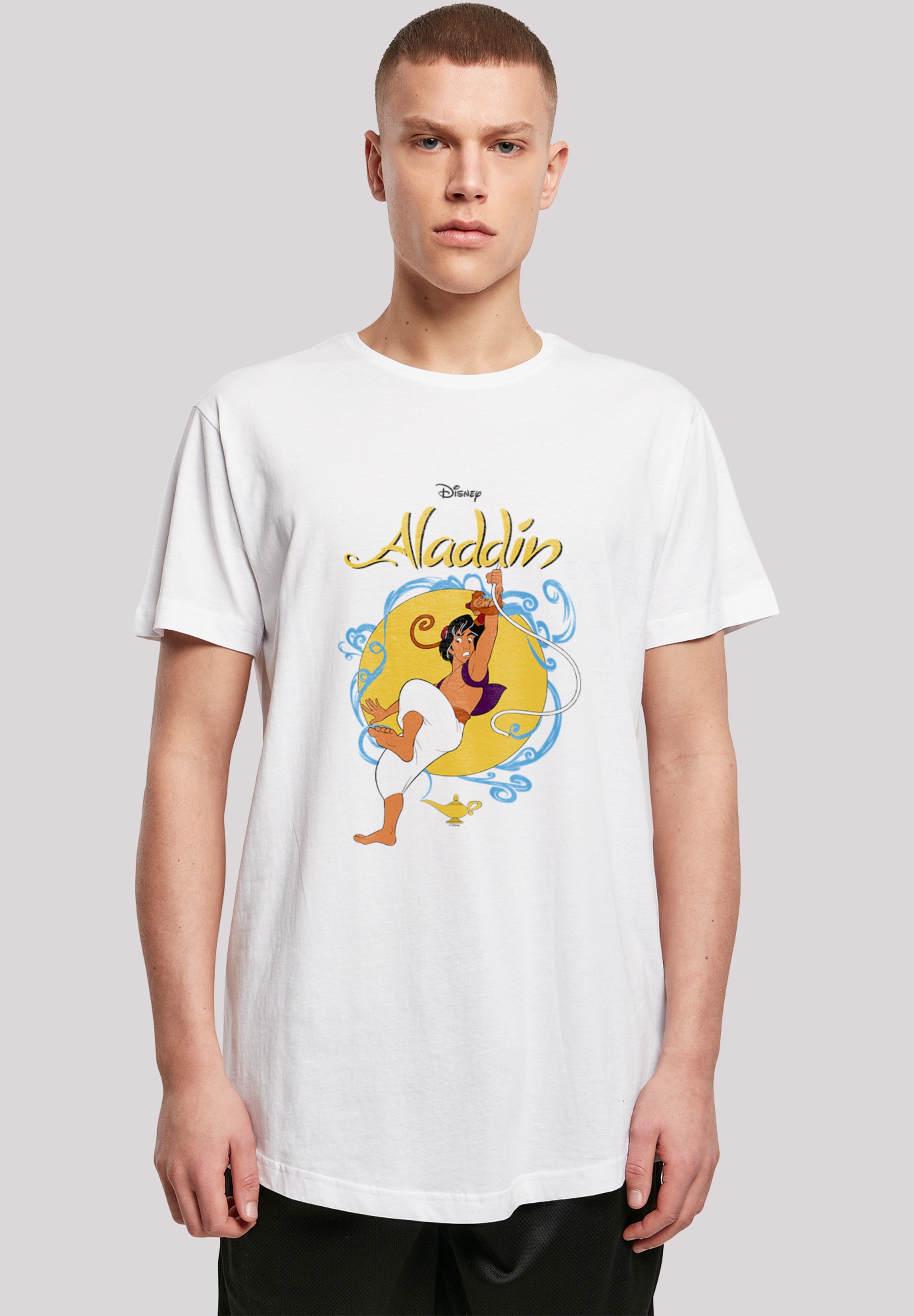 F4NT4STIC T-Shirt "Long Cut T-Shirt Disney Aladdin Rope Swing", Herren,Prem günstig online kaufen