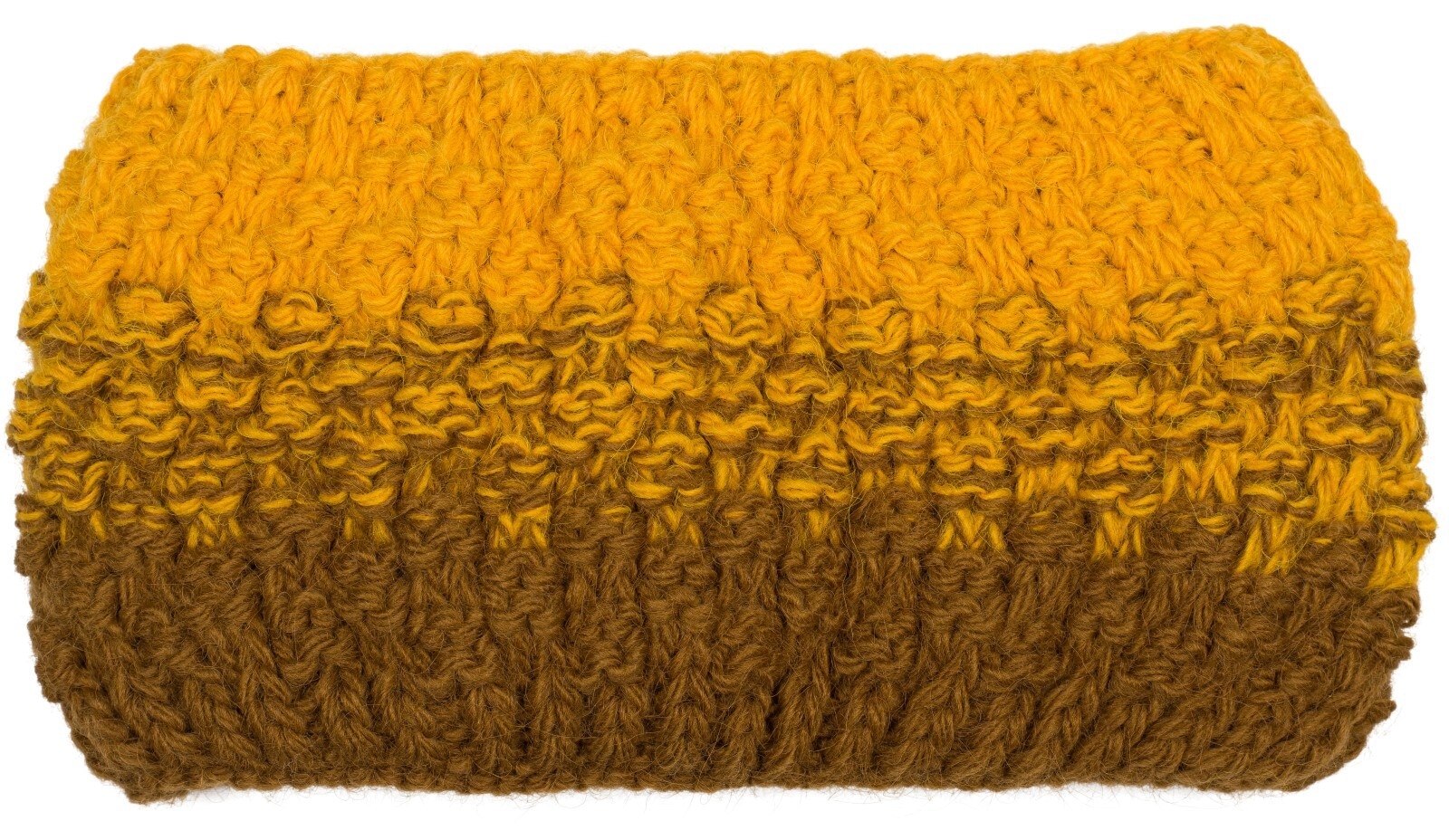 styleBREAKER Stirnband "2-Farbiges Ombré Strick Stirnband" 1 Stk.