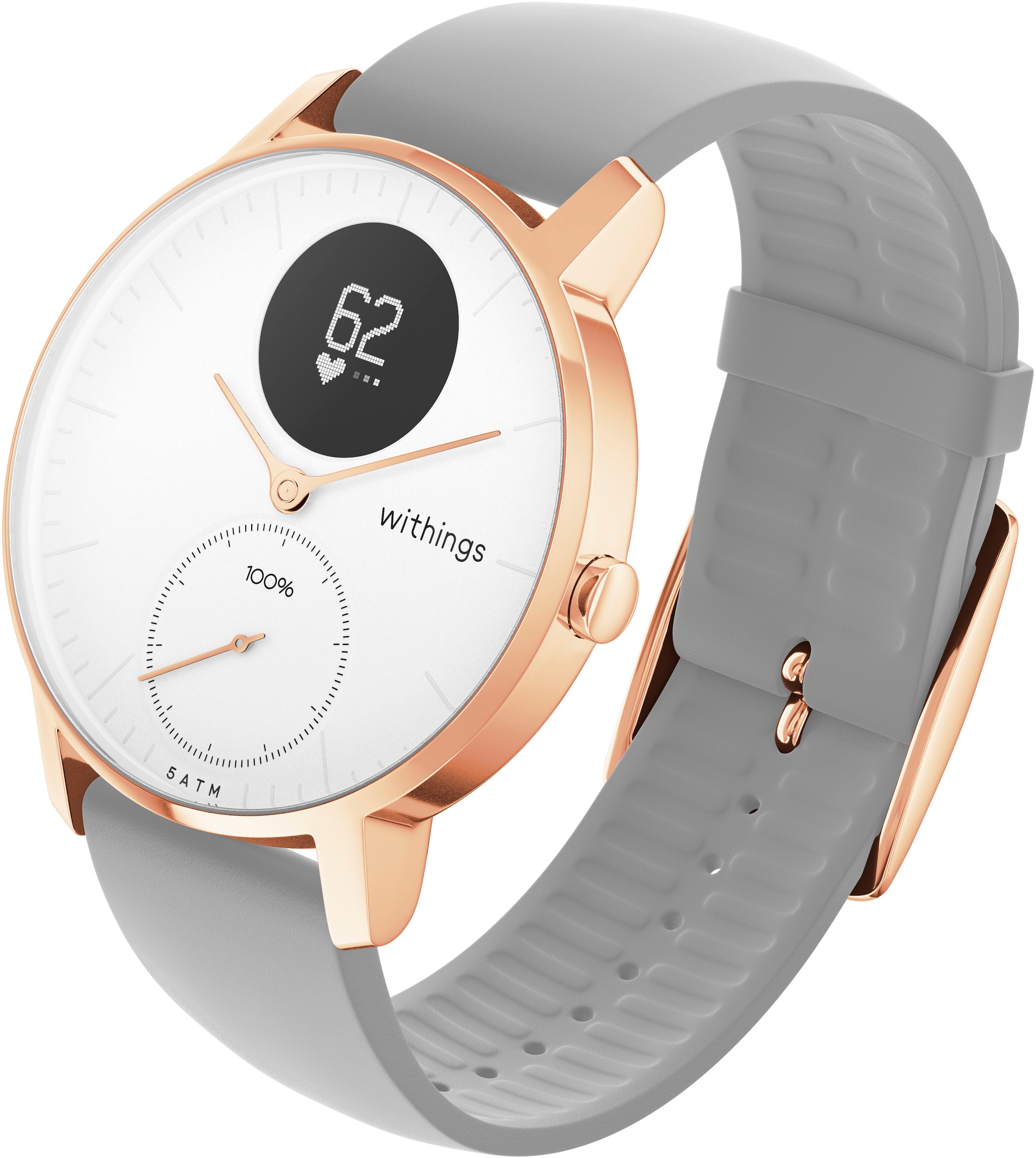 Withings Smartwatch »STEEL HR (36 mm)«