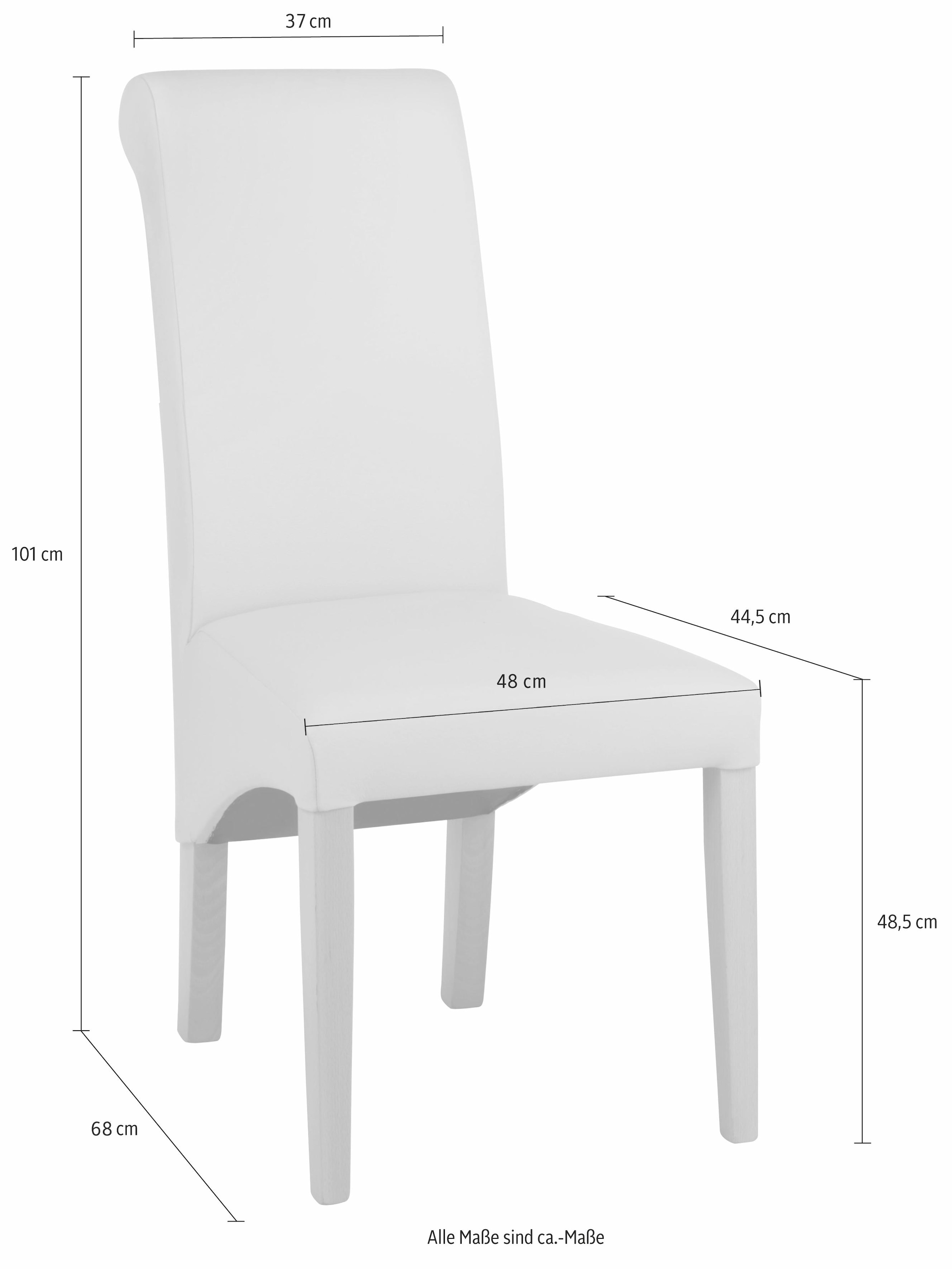 4er 6er-Set kaufen im affaire | »Rito«, Home 4-Fußstuhl NaturLEDER®, oder 4 2er, (Set), BAUR St.,